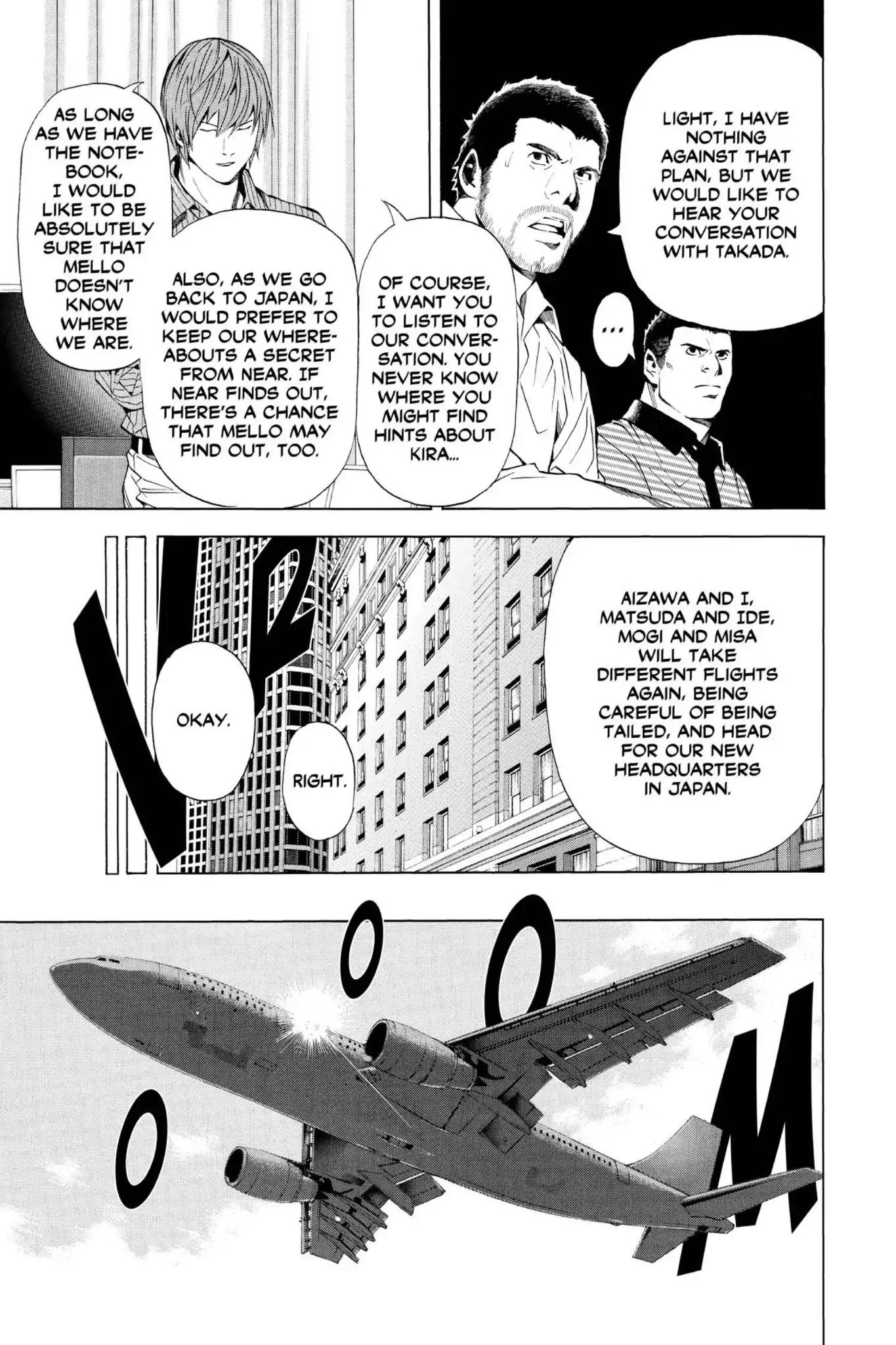 Death Note manga, chapter 86, page 13 of 20