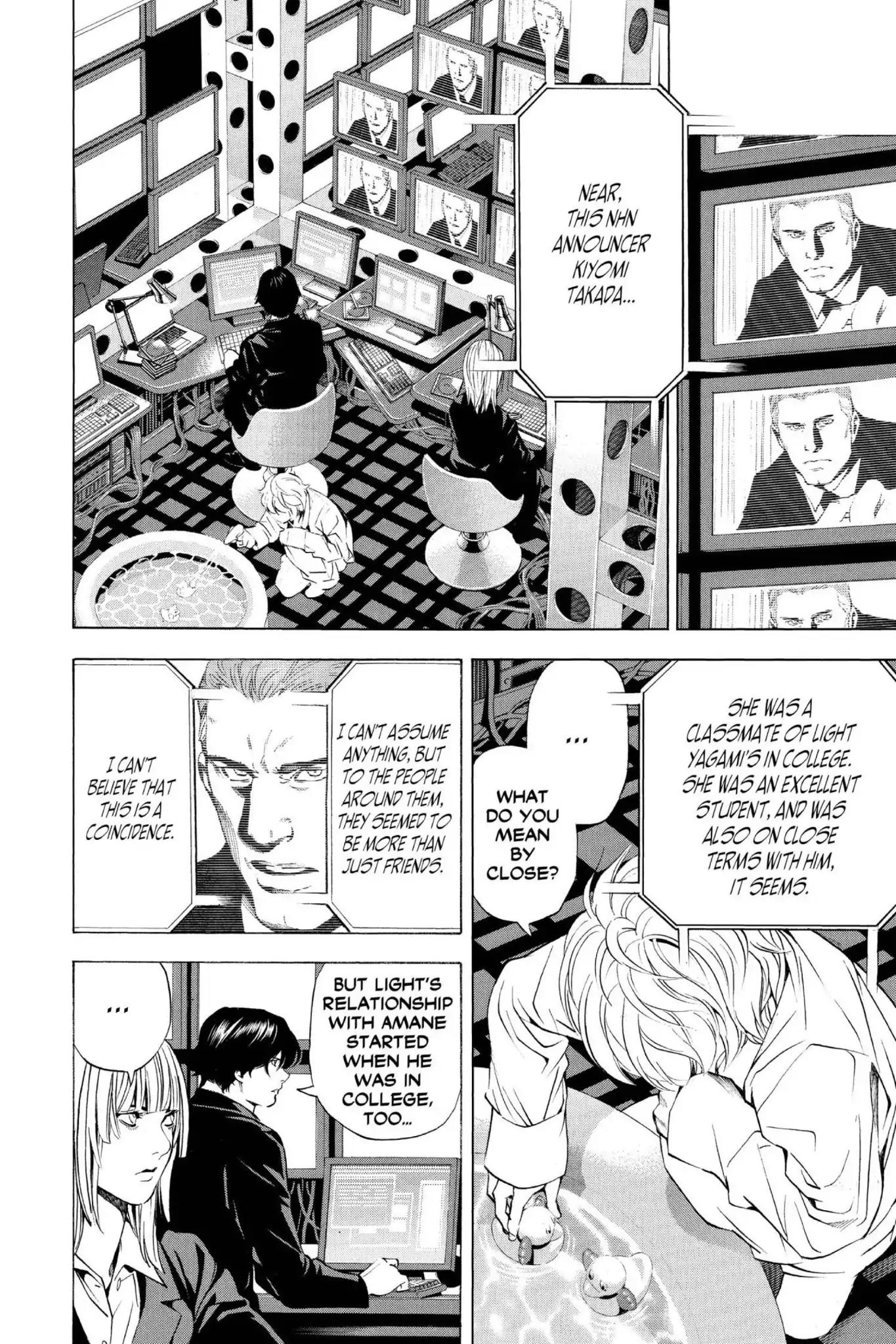 Death Note manga, chapter 86, page 14 of 20
