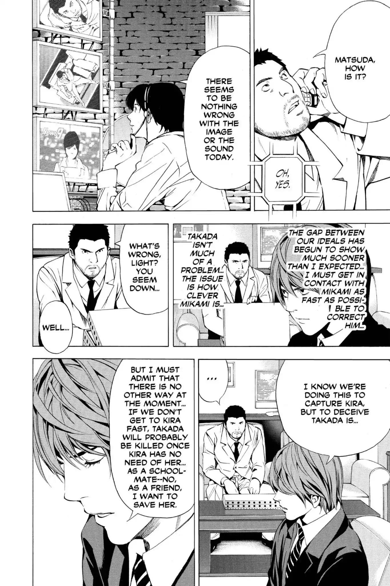 Death Note manga, chapter 88, page 2 of 20