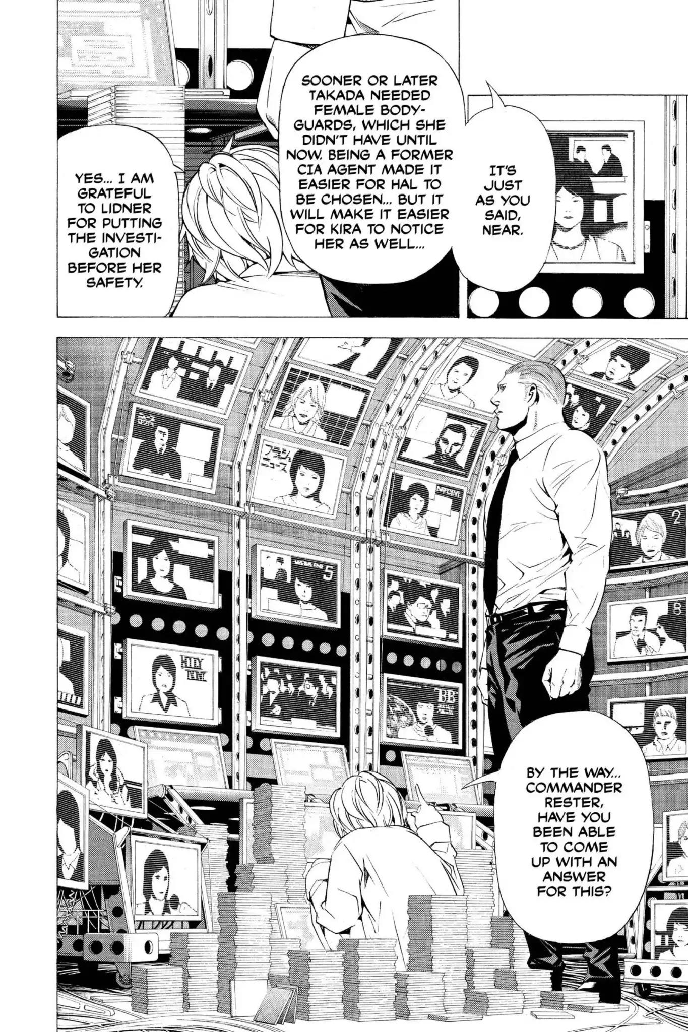 Death Note manga, chapter 91, page 4 of 20