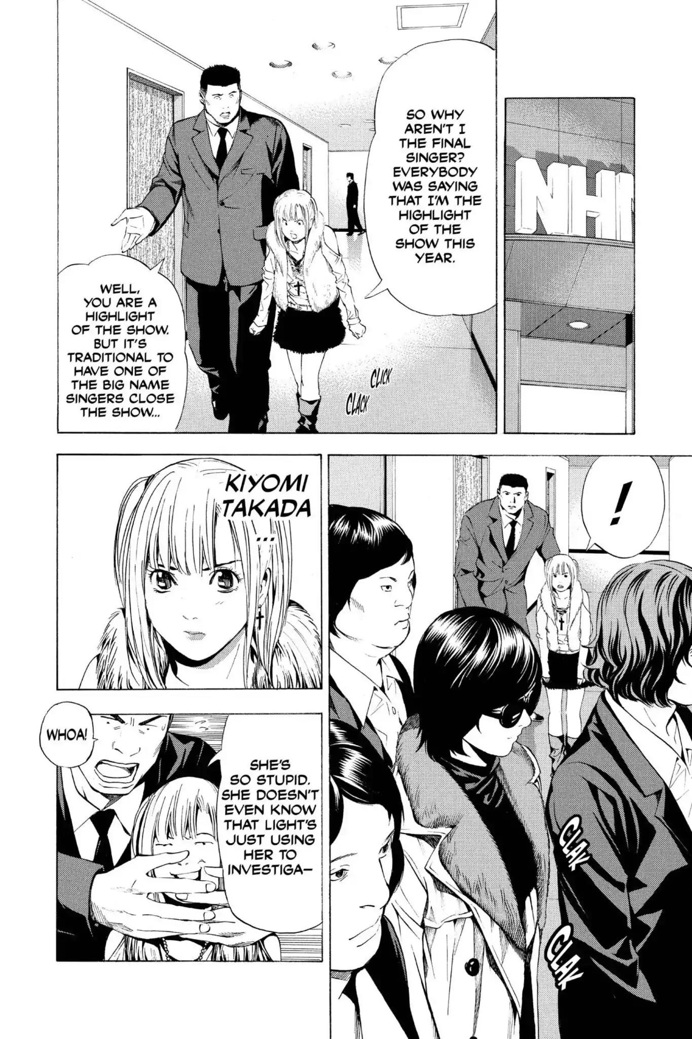 Death Note manga, chapter 91, page 6 of 20