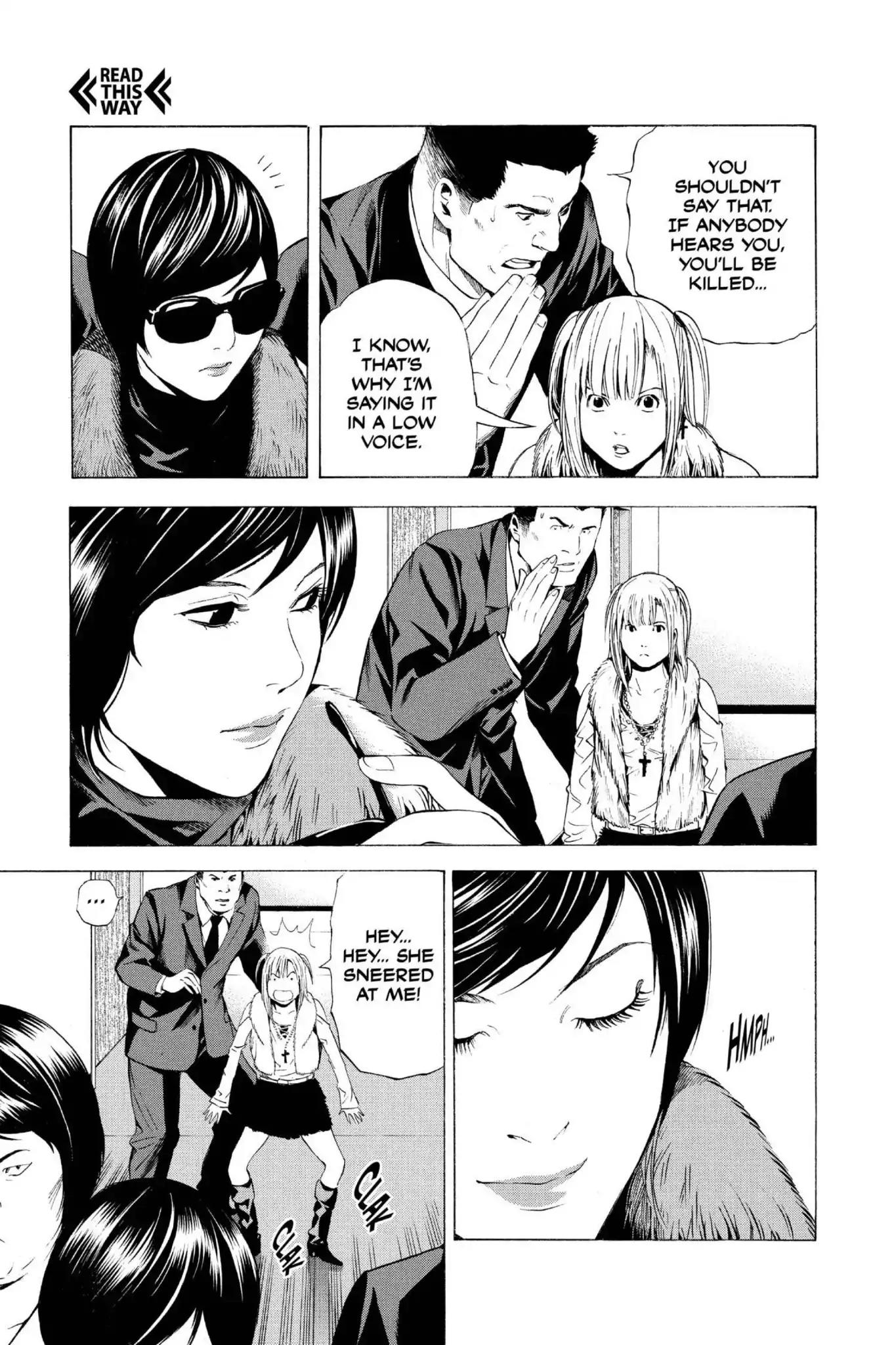 Death Note manga, chapter 91, page 7 of 20