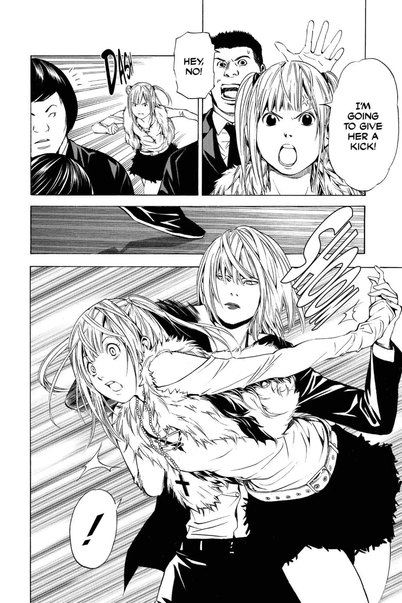 Death Note manga, chapter 91, page 8 of 20