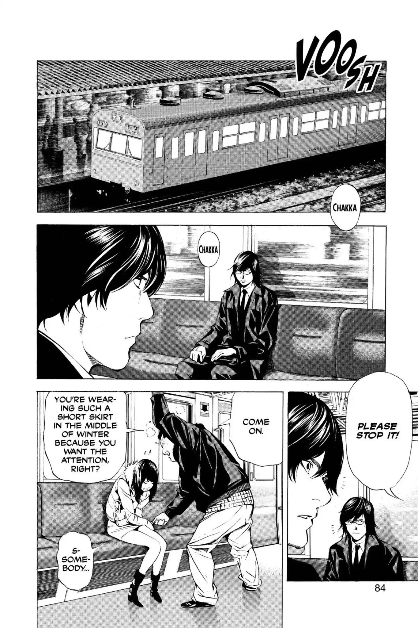 Death Note manga, chapter 92, page 16 of 19