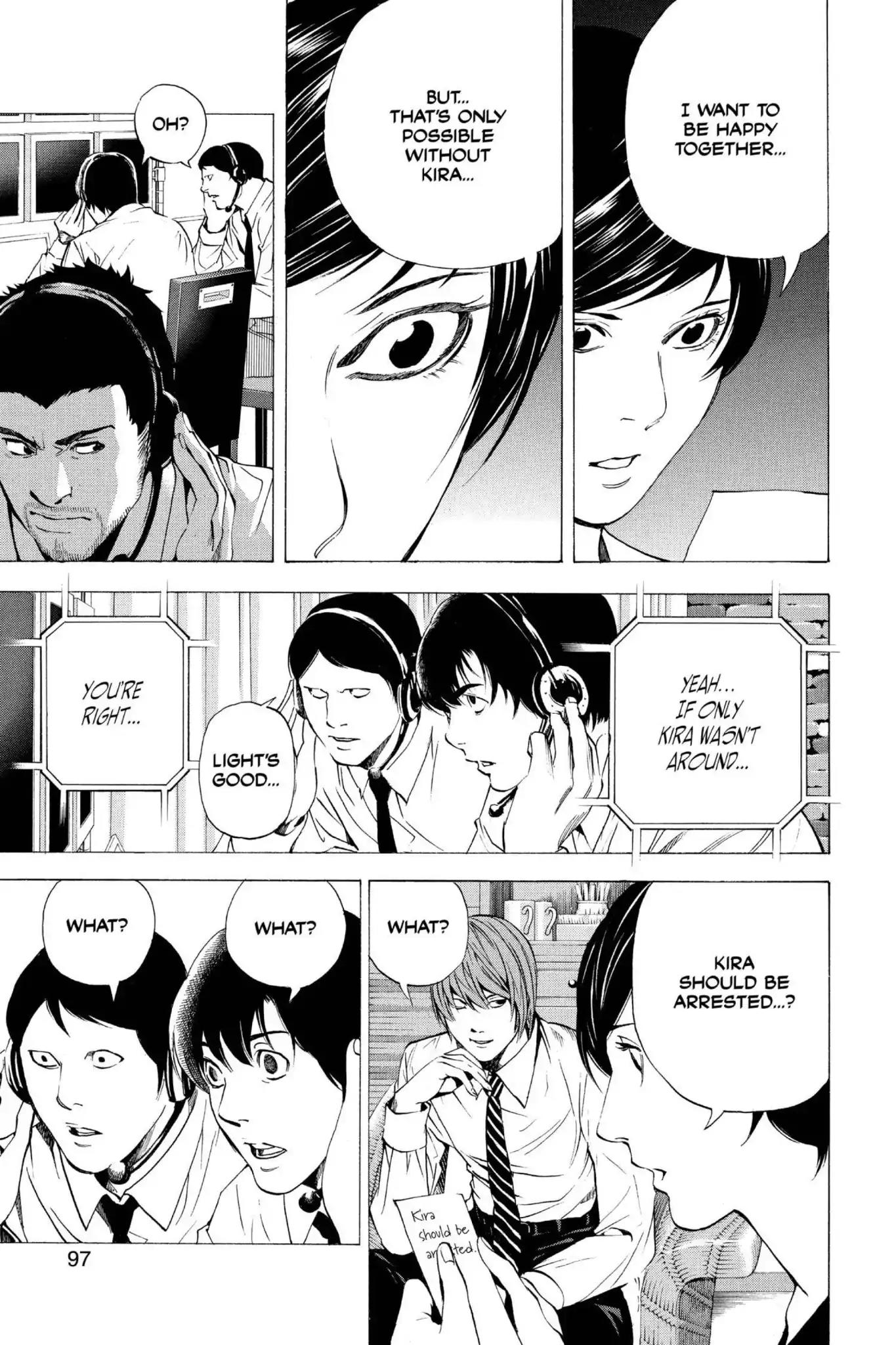 Death Note Chapter 93 page 10 - Chapter 93: Decision
