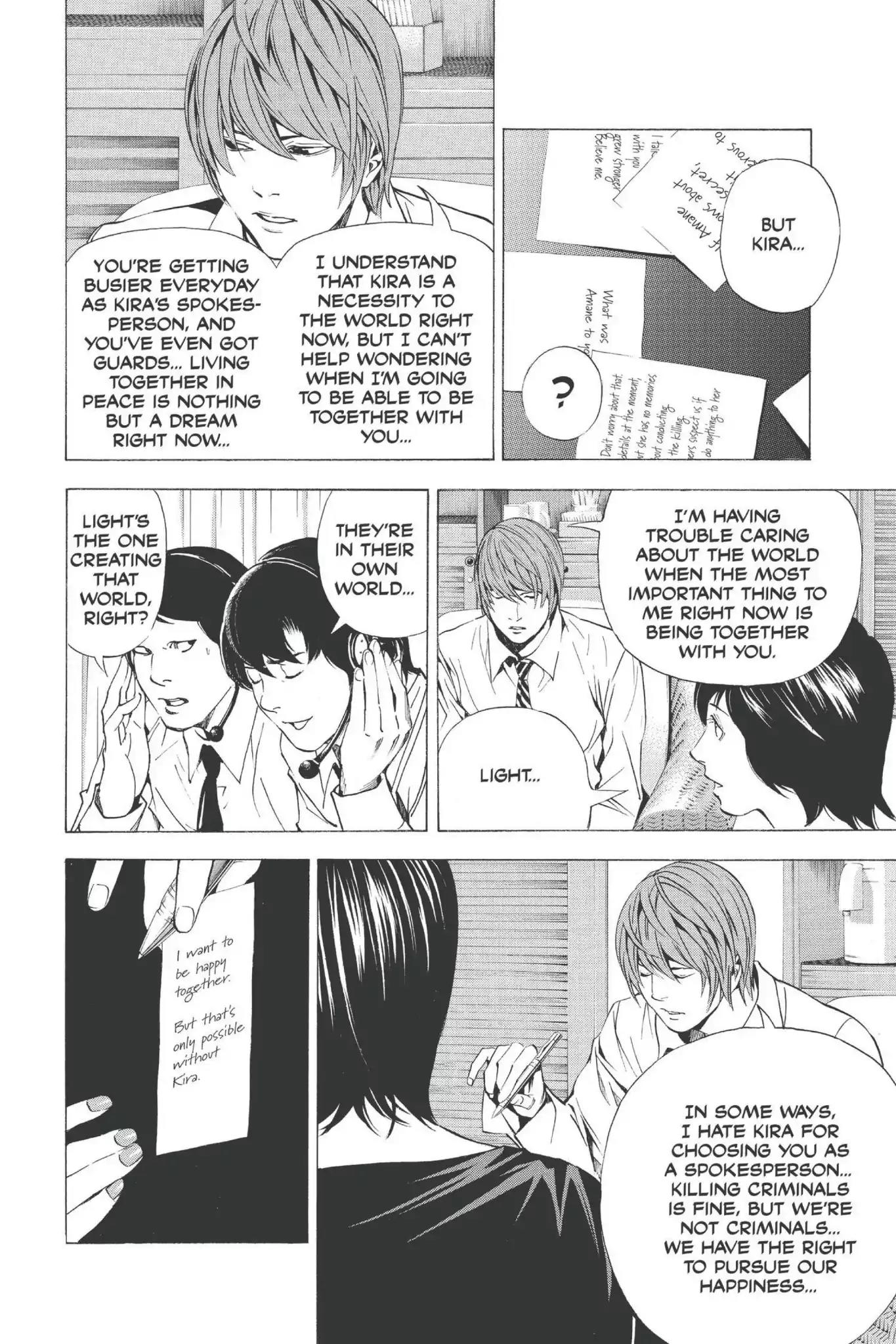 Death Note Chapter 93 page 9 - Chapter 93: Decision