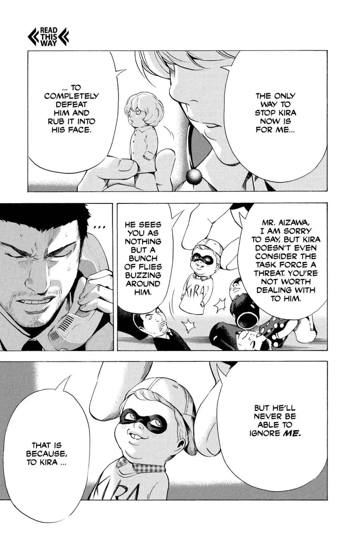 Death Note manga, chapter 94, page 15 of 20