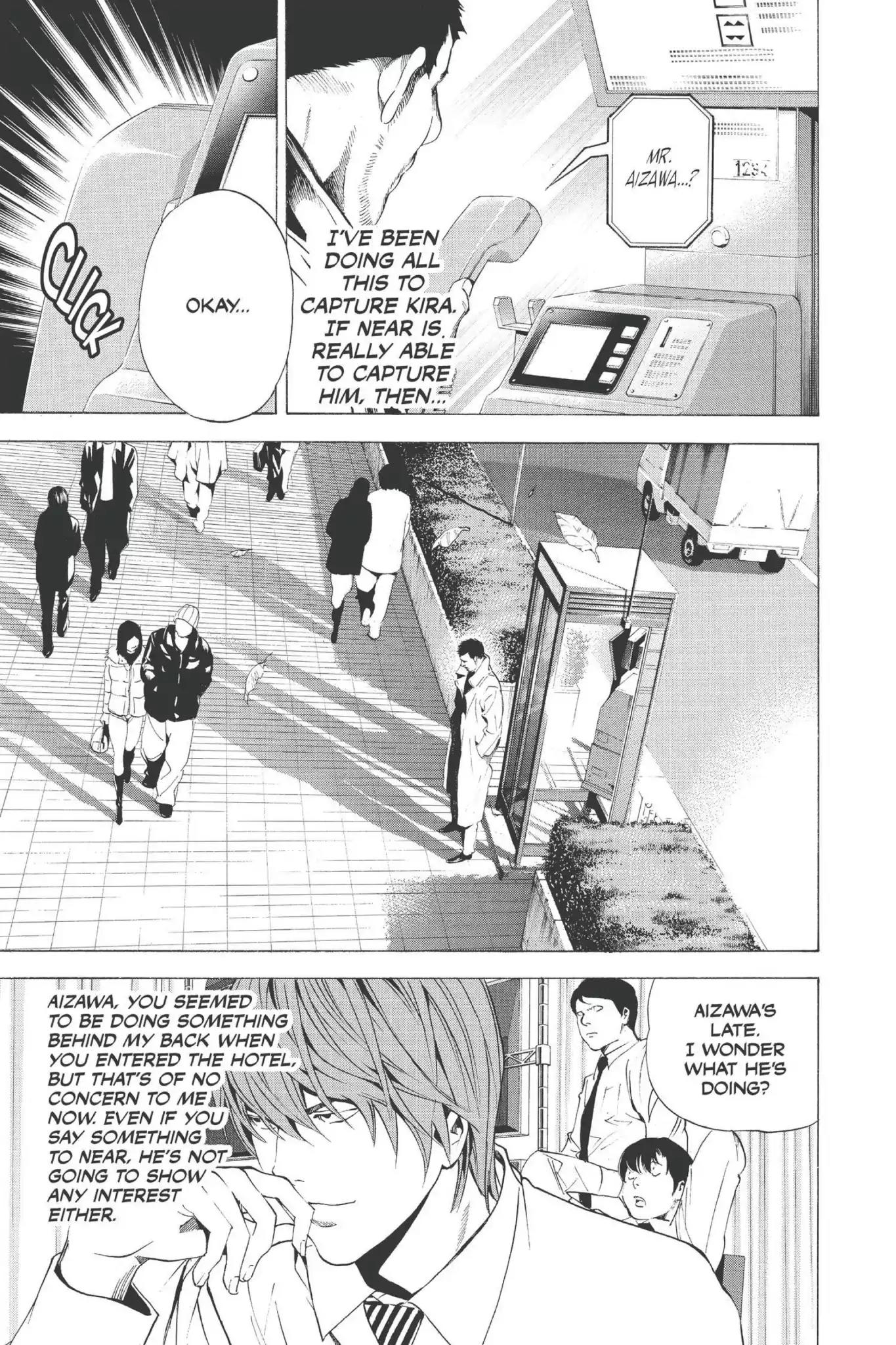 Death Note manga, chapter 94, page 19 of 20
