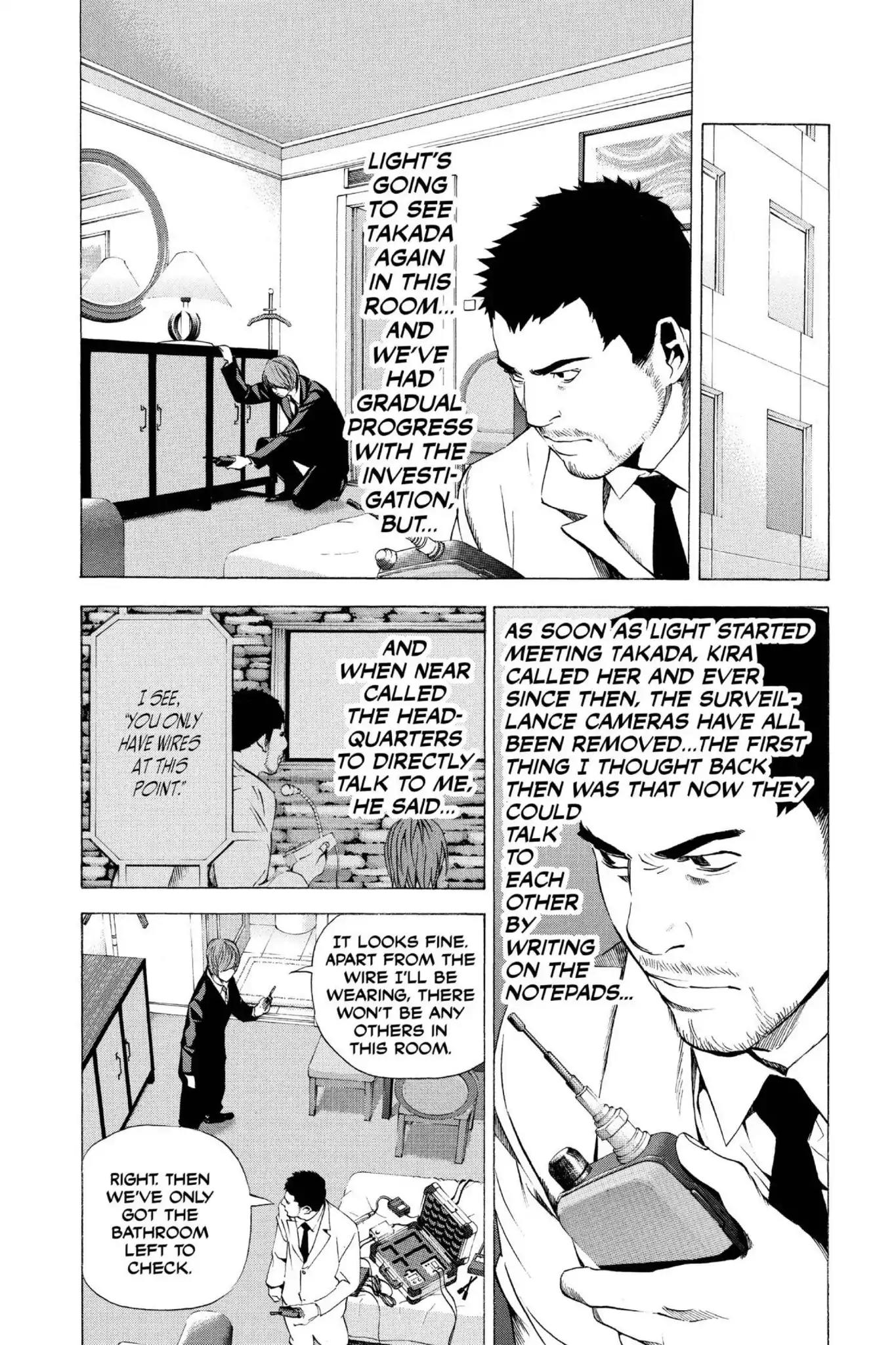 Death Note manga, chapter 94, page 4 of 20