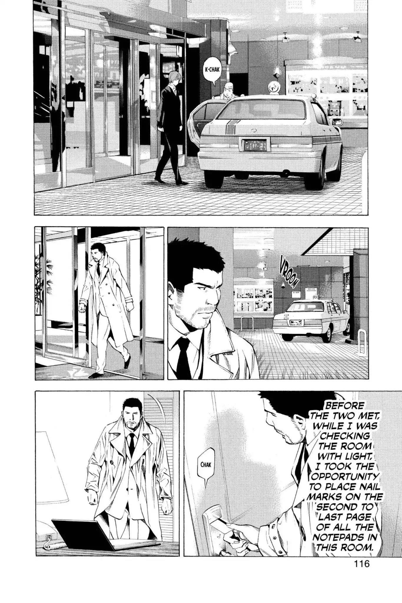 Death Note manga, chapter 94, page 8 of 20