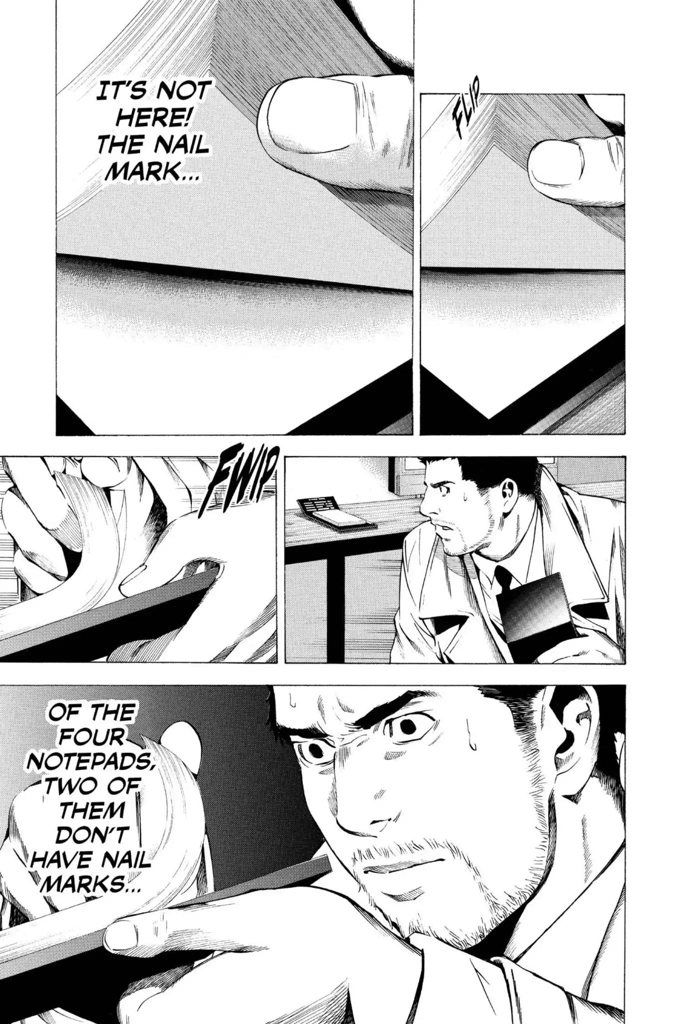 Death Note manga, chapter 94, page 9 of 20