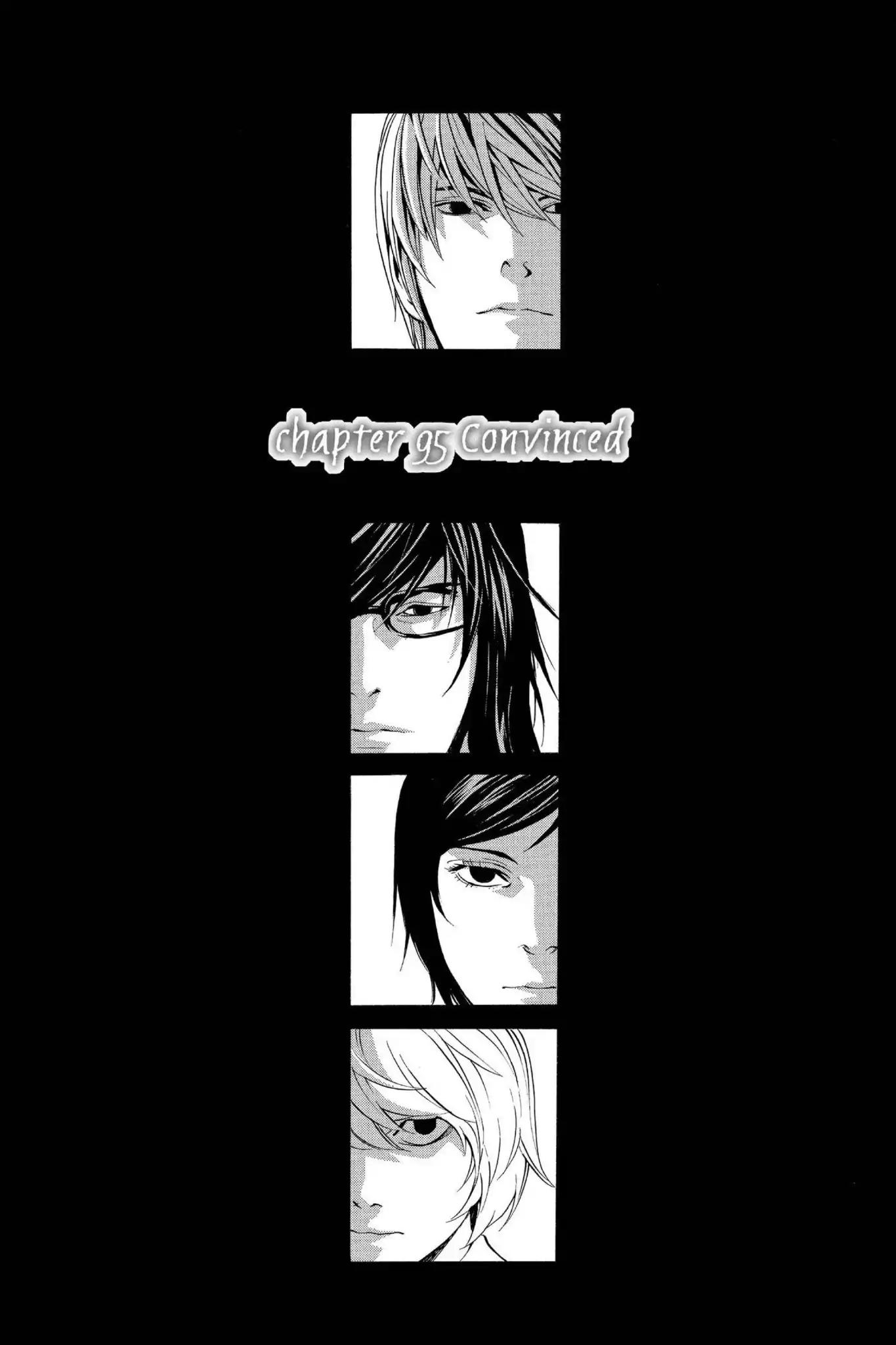 Death Note manga, chapter 95, page 2 of 20