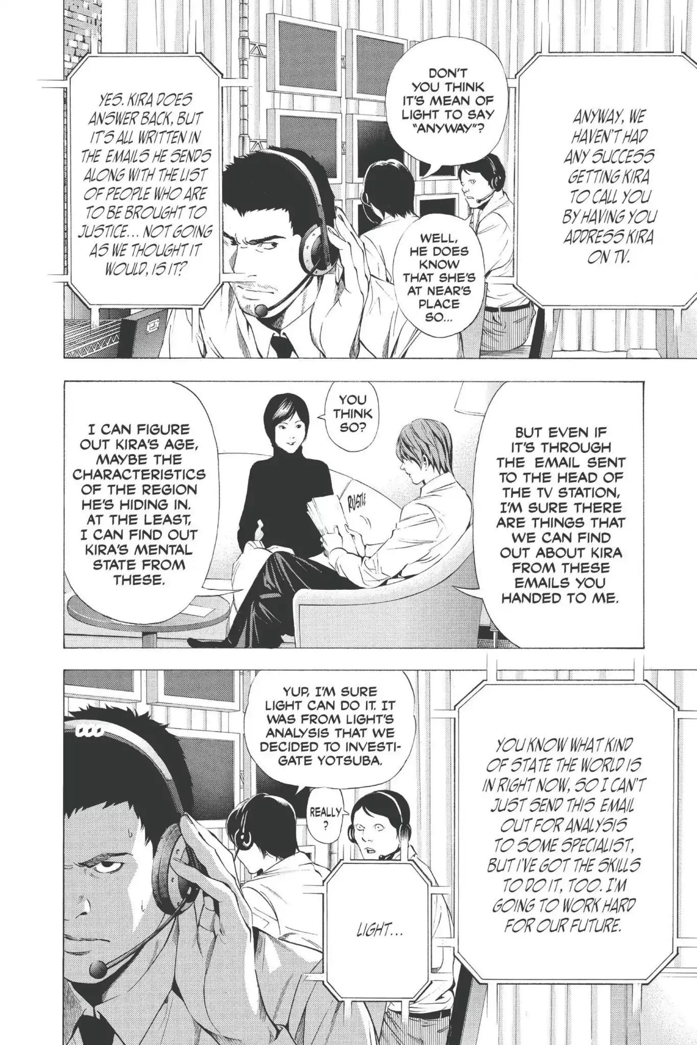 Death Note manga, chapter 96, page 14 of 20