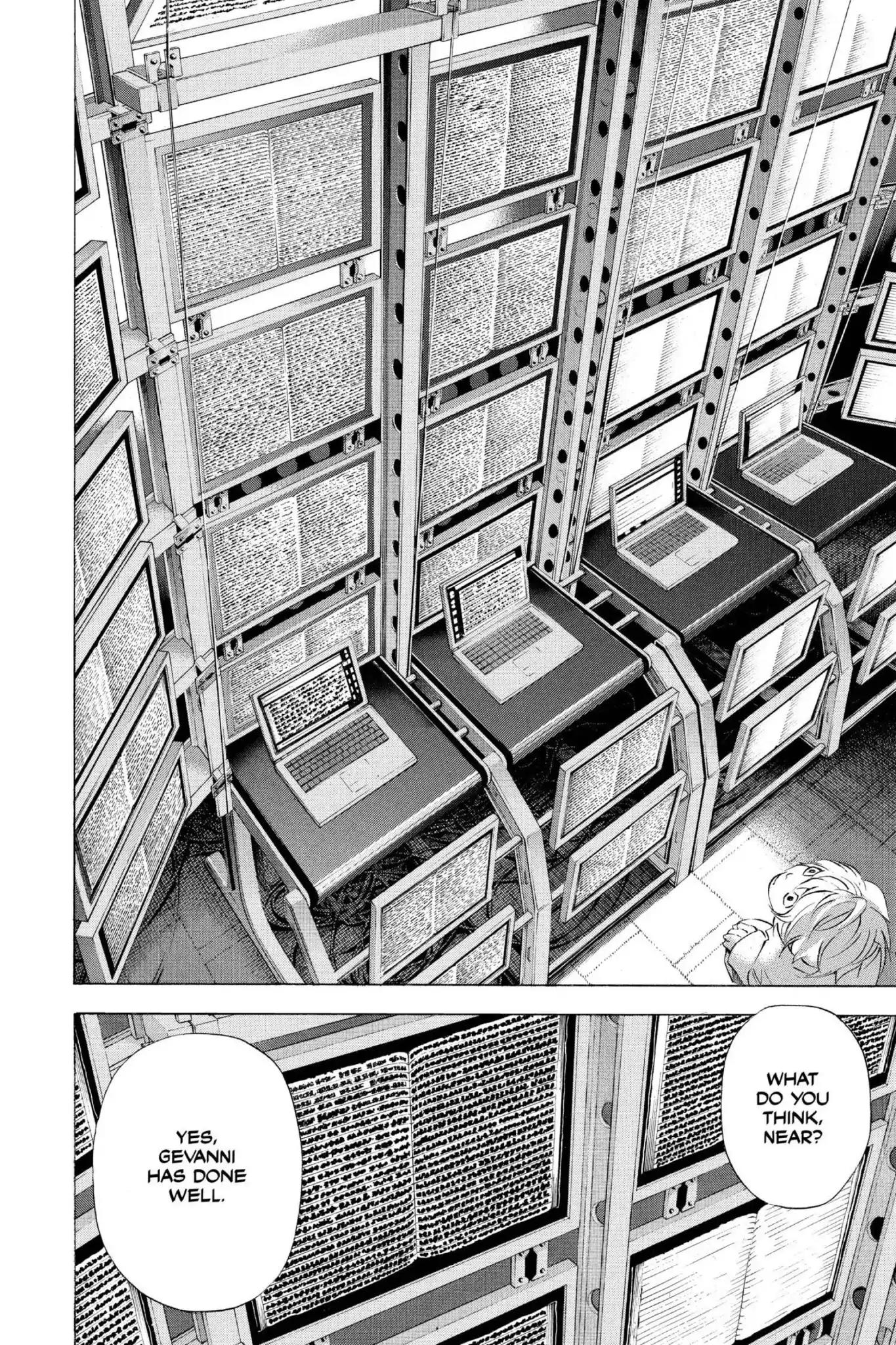 Death Note manga, chapter 96, page 18 of 20