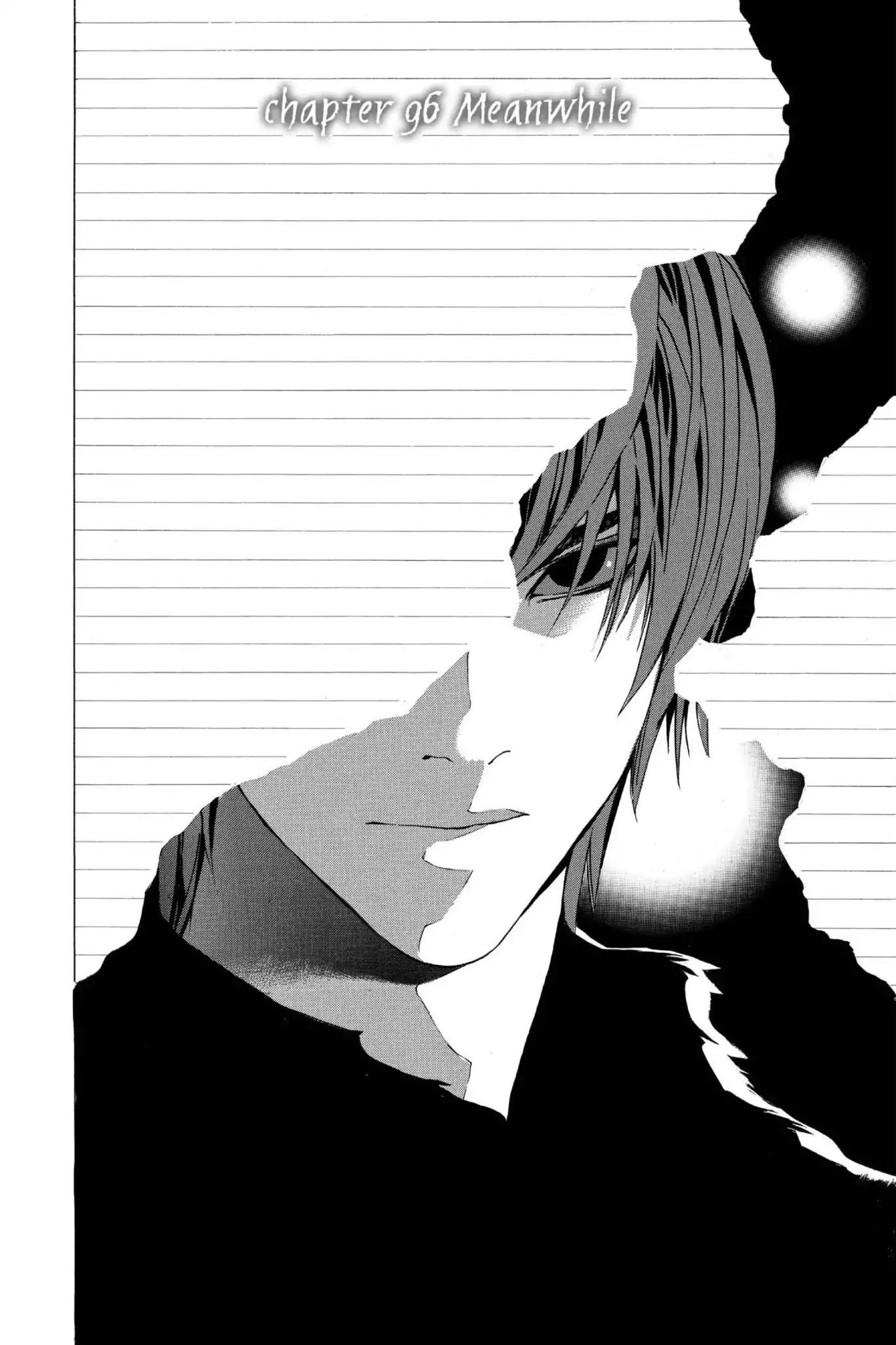 Death Note manga, chapter 96, page 2 of 20