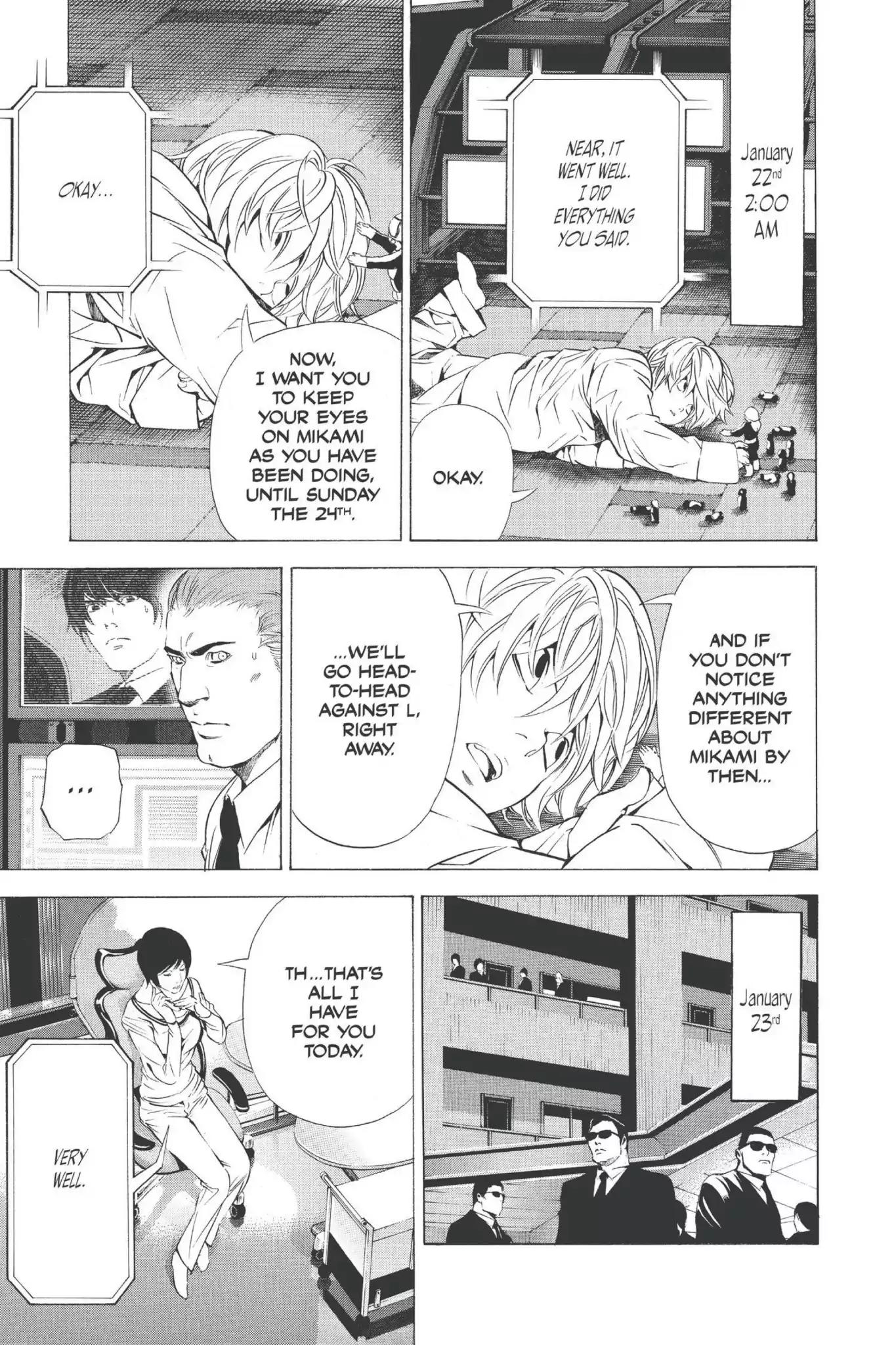 Death Note Chapter 97 page 13 - Chapter 97: Miscellaneous