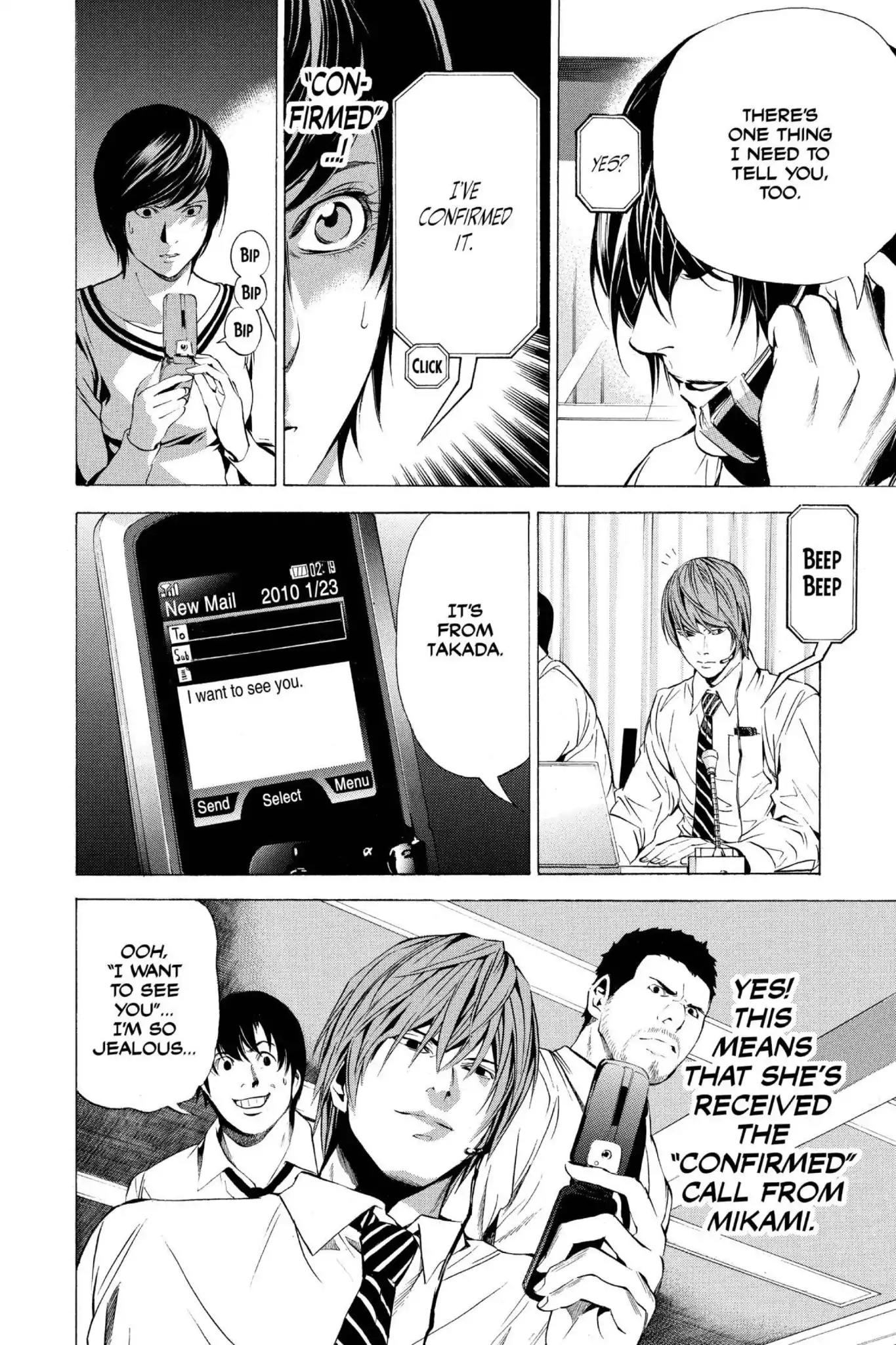 Death Note Chapter 97 page 14 - Chapter 97: Miscellaneous