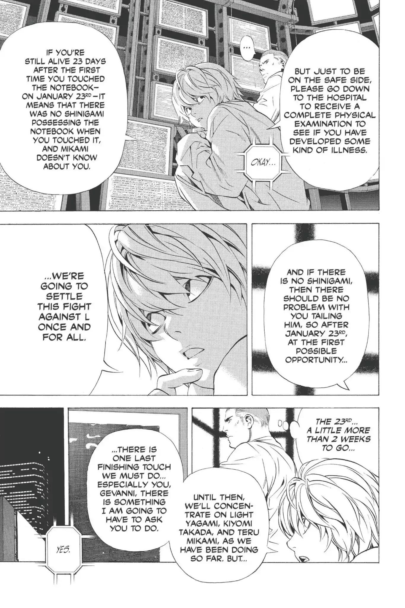 Death Note Chapter 97 page 3 - Chapter 97: Miscellaneous