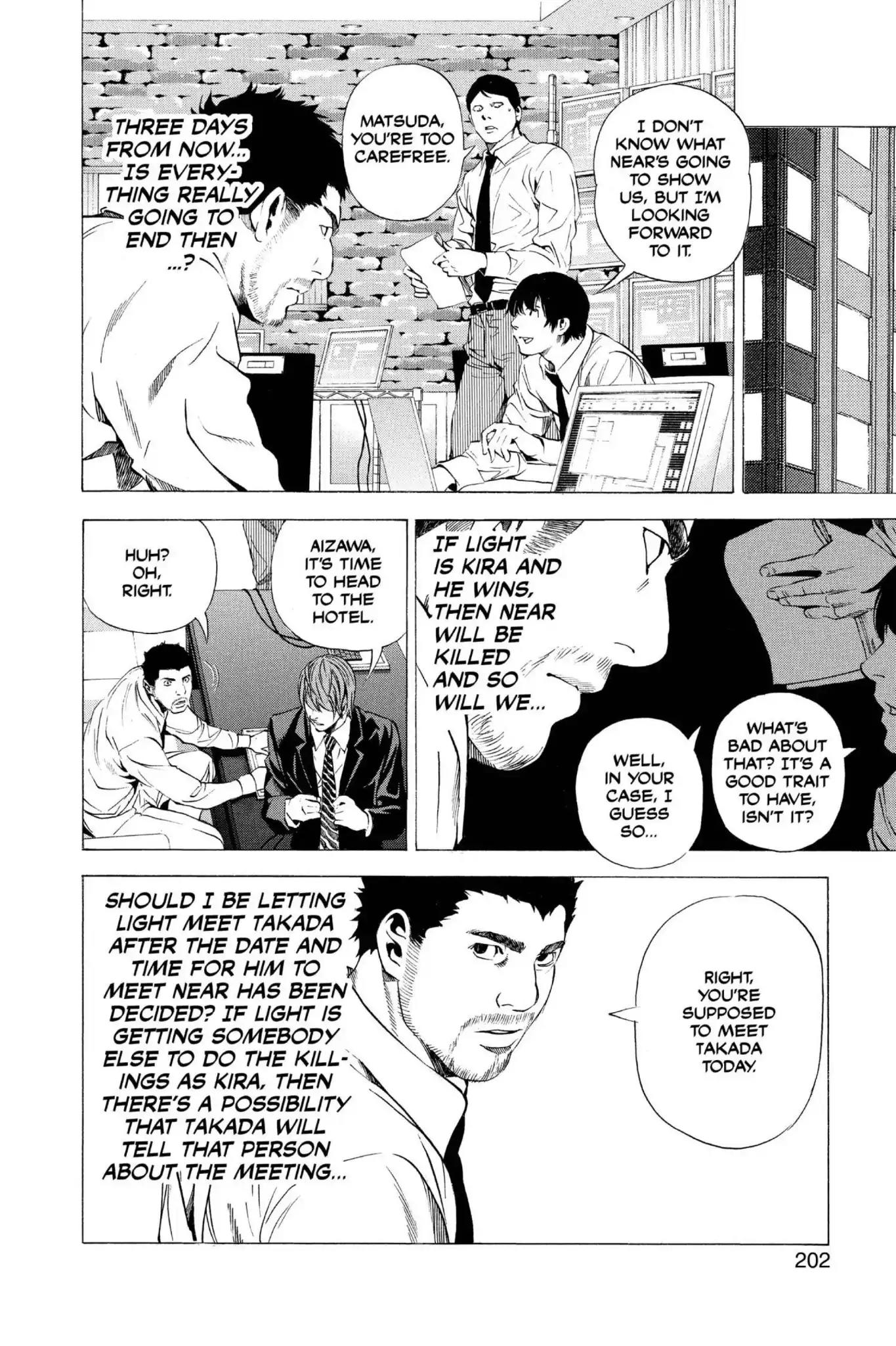 Death Note manga, chapter 98, page 14 of 24