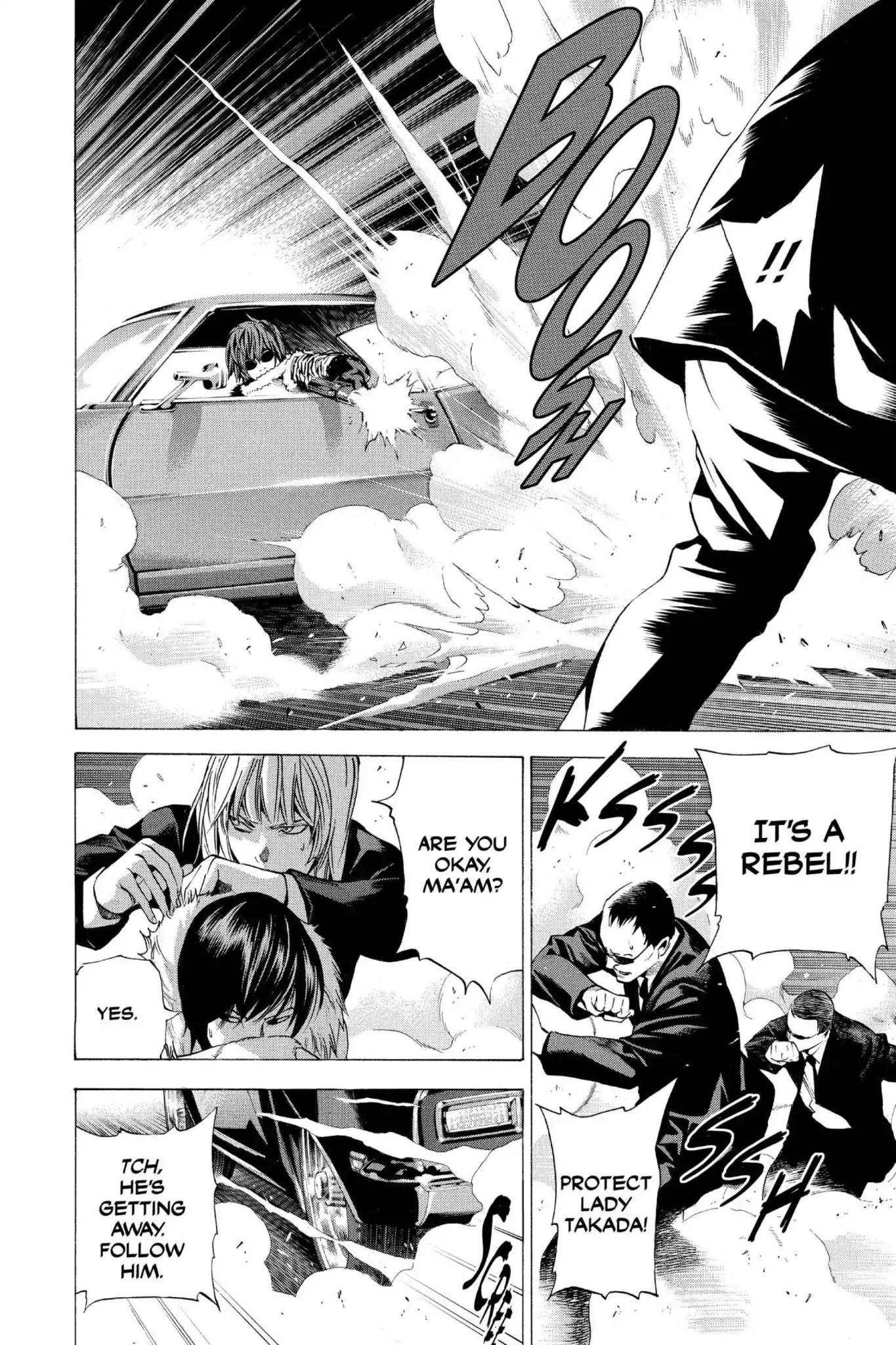 Death Note manga, chapter 98, page 18 of 24