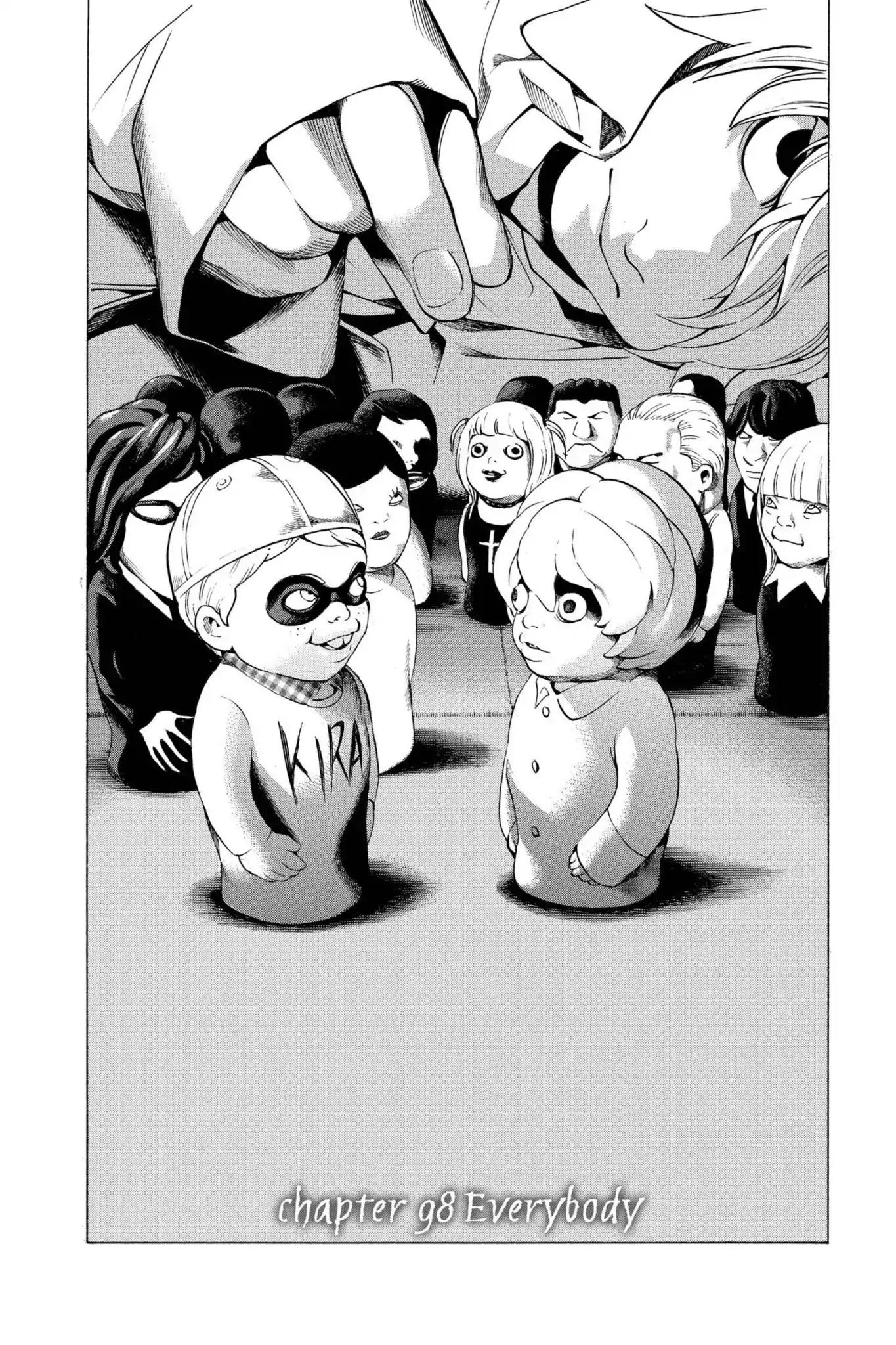 Death Note manga, chapter 98, page 2 of 24