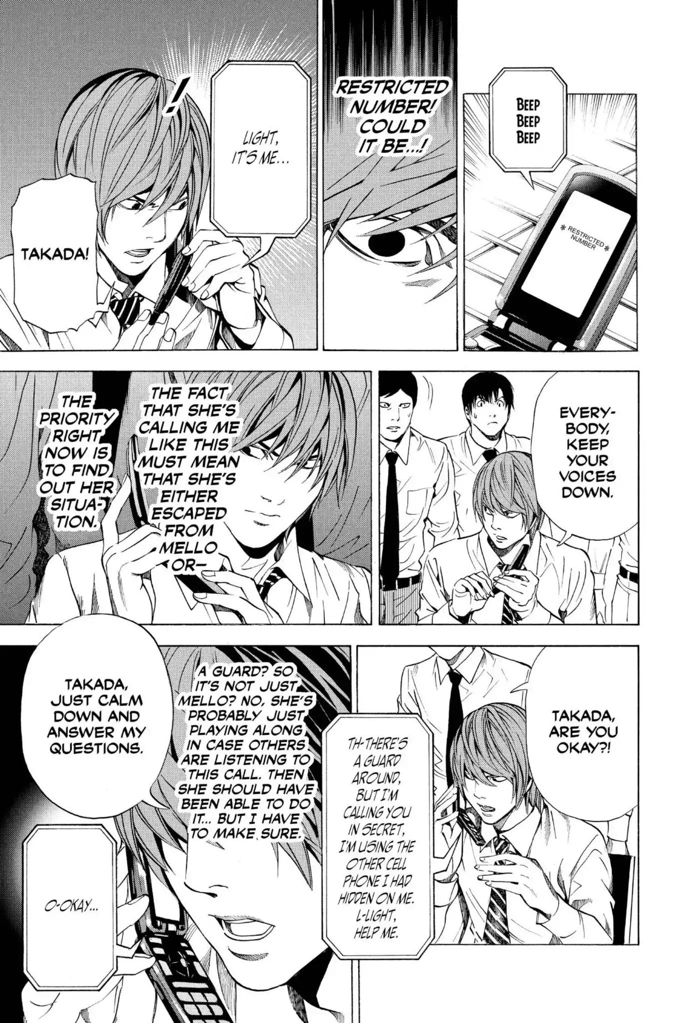Death Note Chapter 99 page 20 - Chapter 99: The Two