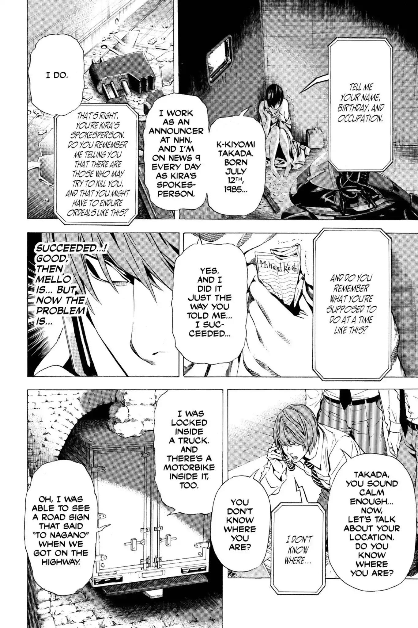 Death Note Chapter 99 page 21 - Chapter 99: The Two