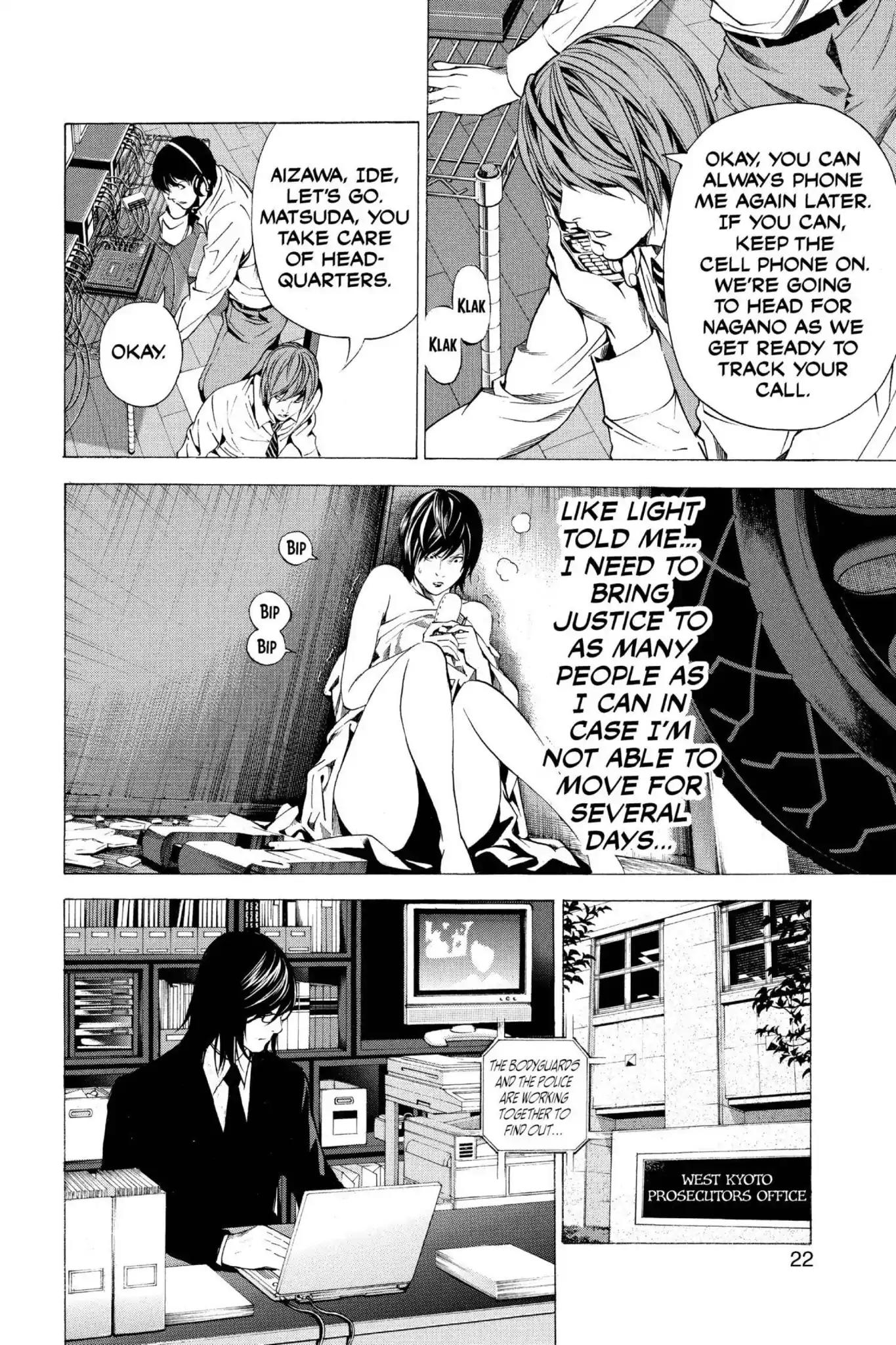 Death Note Chapter 99 page 23 - Chapter 99: The Two
