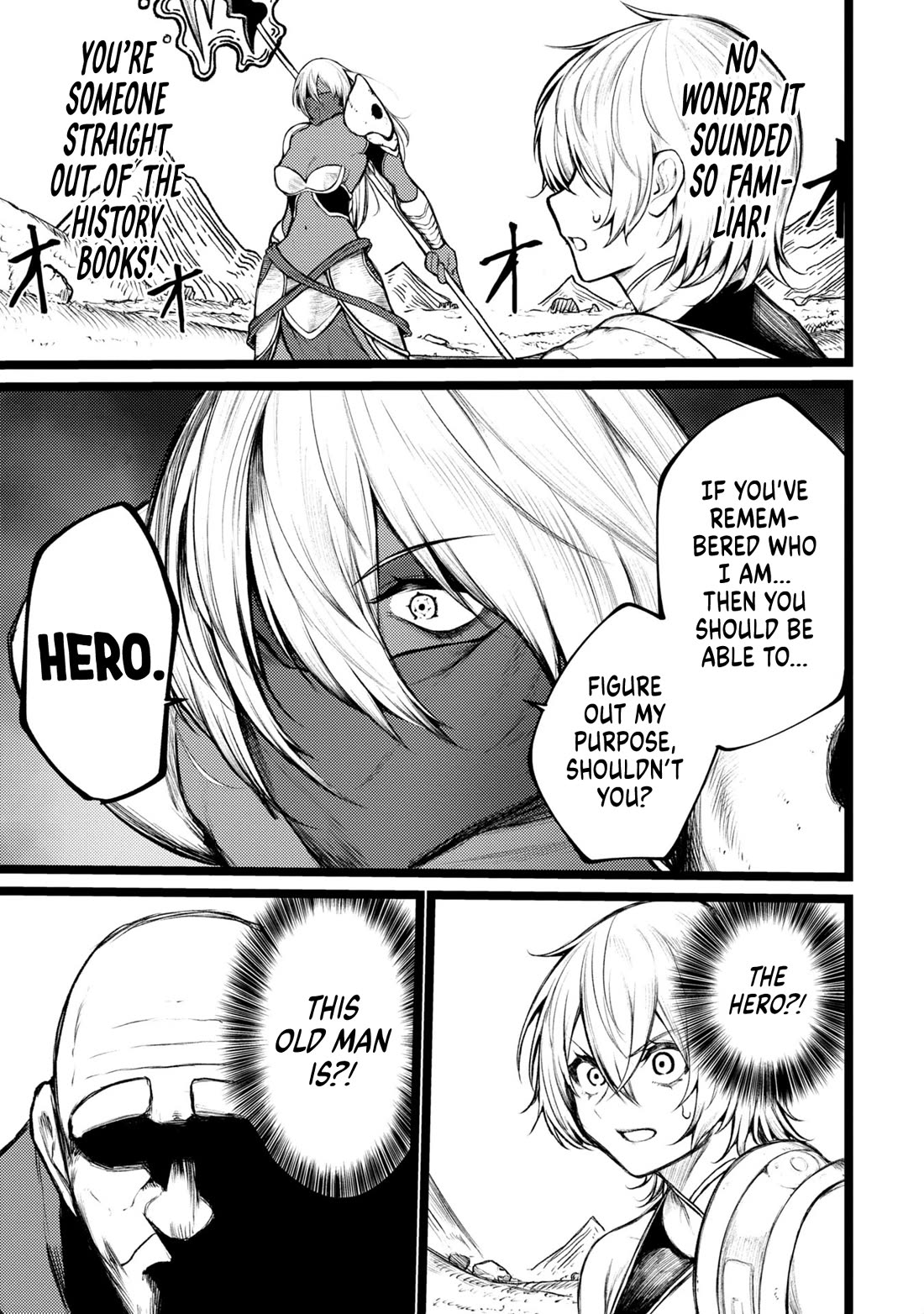 Death Preparation Hero Chapter 3 page 13 - Chapter 3: There’s Nothing More Awkward Than a Friend You Can’t Remember.