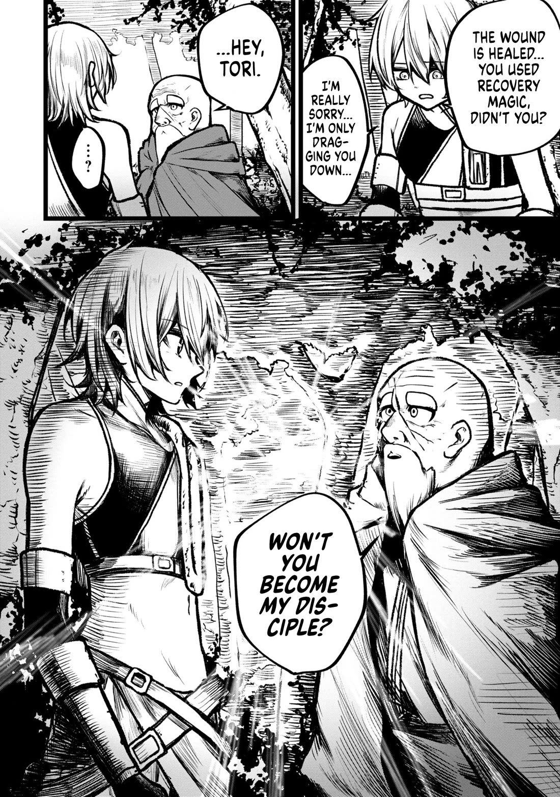 Death Preparation Hero Chapter 5 page 28 - Chapter 5: I Don’t Mind an Unworthy Disciple