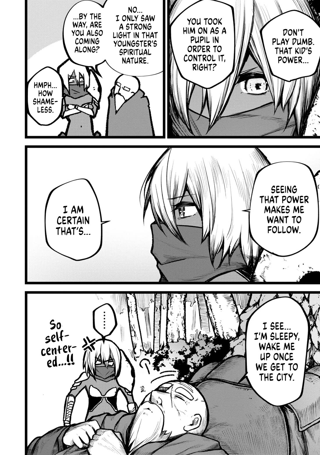 Death Preparation Hero Chapter 5 page 32 - Chapter 5: I Don’t Mind an Unworthy Disciple