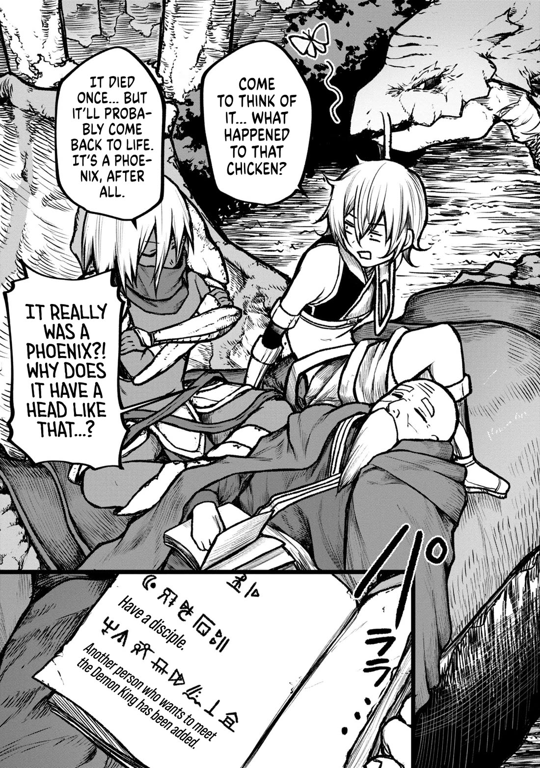 Death Preparation Hero Chapter 5 page 33 - Chapter 5: I Don’t Mind an Unworthy Disciple