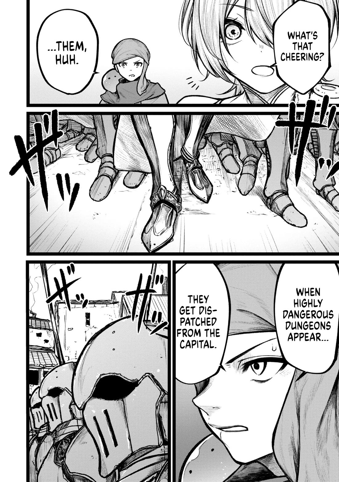 Death Preparation Hero Chapter 6 page 10 - Chapter 6: The Knight Order and the Dungeon