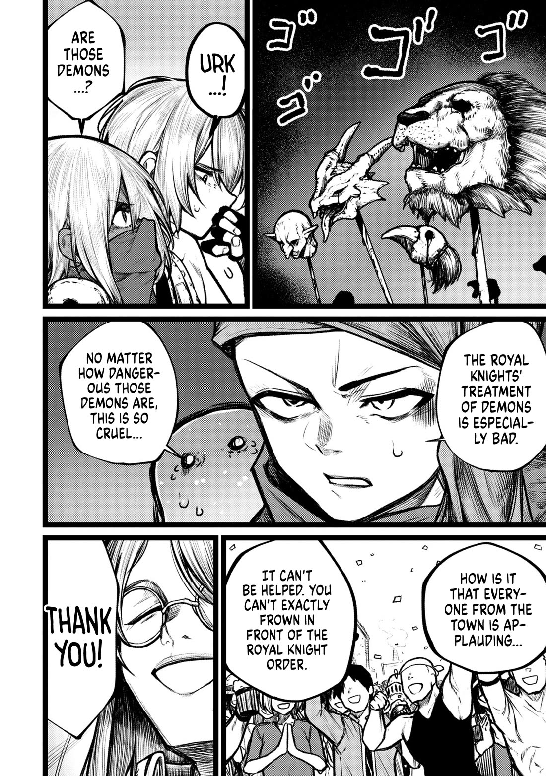 Death Preparation Hero Chapter 6 page 12 - Chapter 6: The Knight Order and the Dungeon