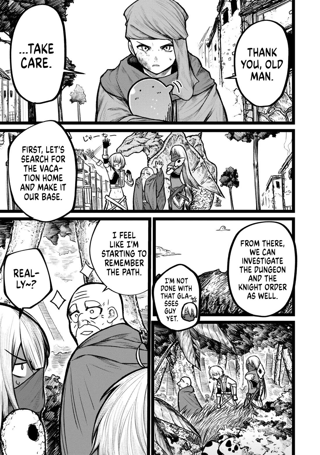 Death Preparation Hero Chapter 6 page 25 - Chapter 6: The Knight Order and the Dungeon