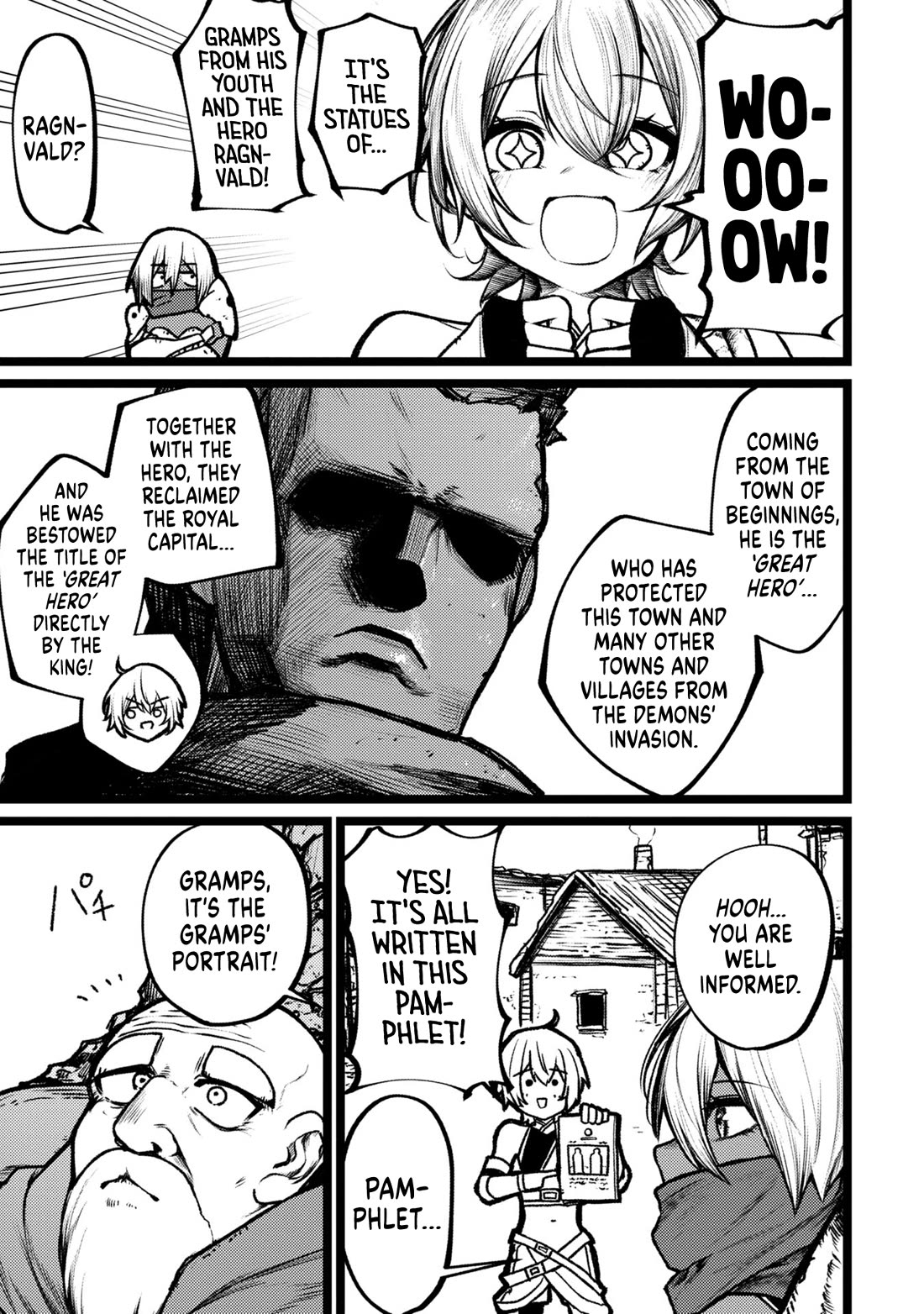 Death Preparation Hero Chapter 6 page 3 - Chapter 6: The Knight Order and the Dungeon