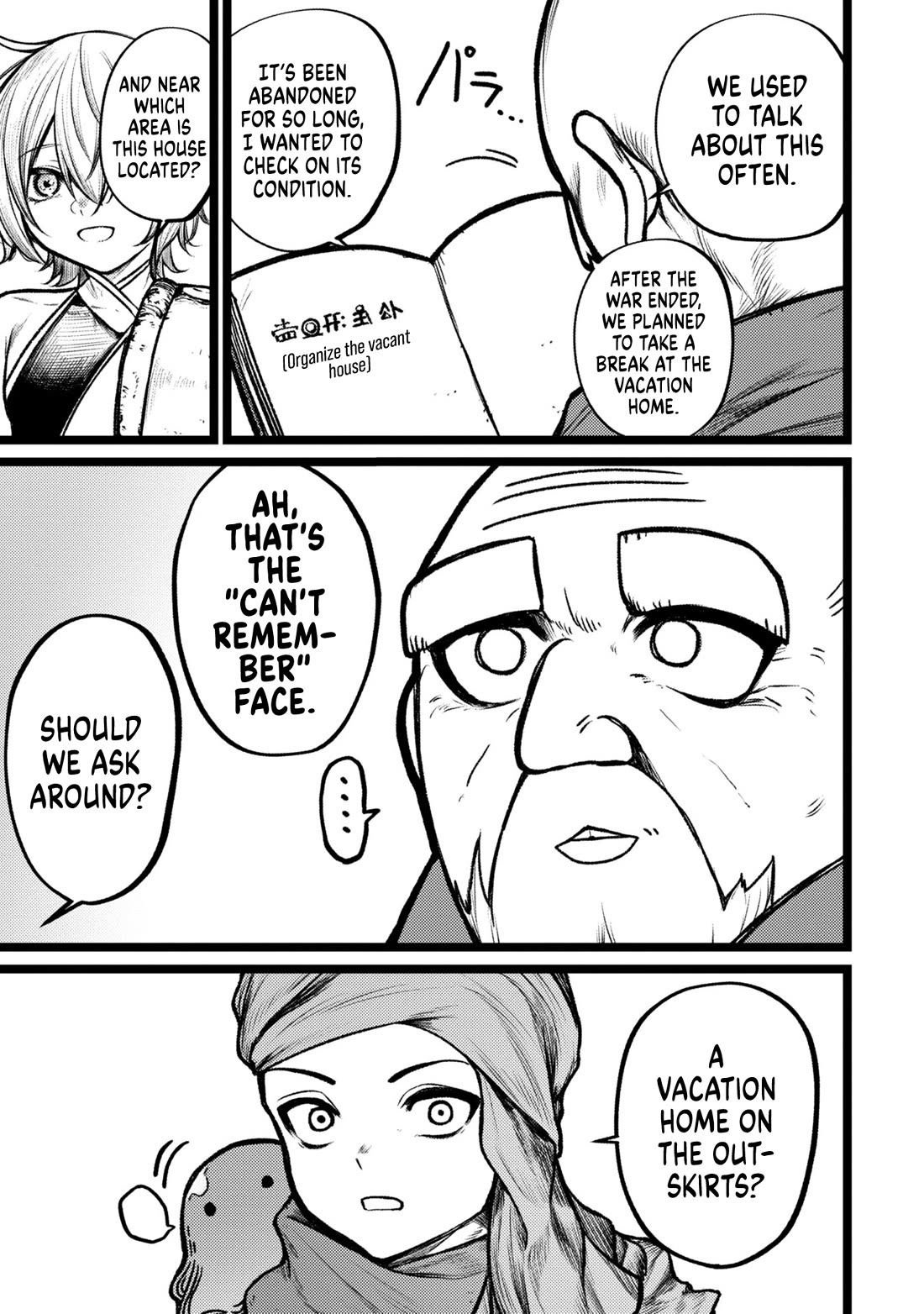 Death Preparation Hero Chapter 6 page 7 - Chapter 6: The Knight Order and the Dungeon