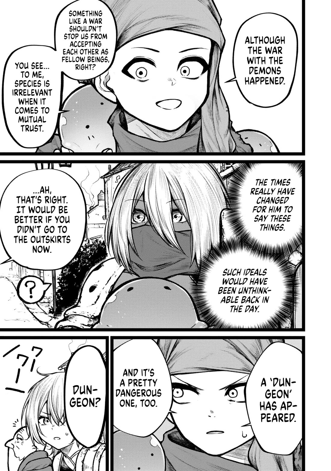 Death Preparation Hero Chapter 6 page 9 - Chapter 6: The Knight Order and the Dungeon