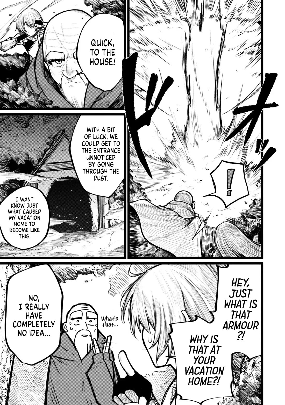 Death Preparation Hero Chapter 7 page 3 - Chapter 7: Organizing the Vacant House