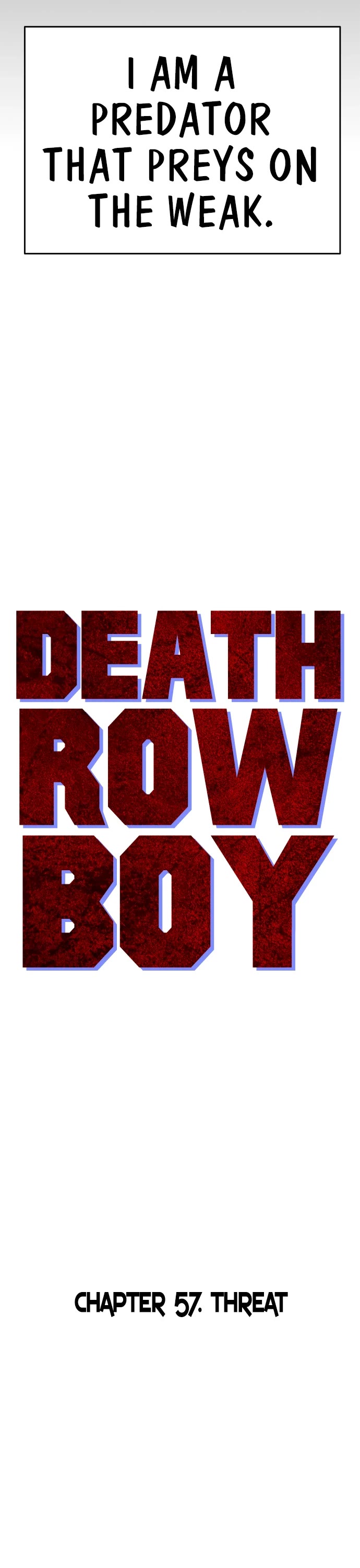 Death Row Boy Chapter 57 page 43 - Chapter 57