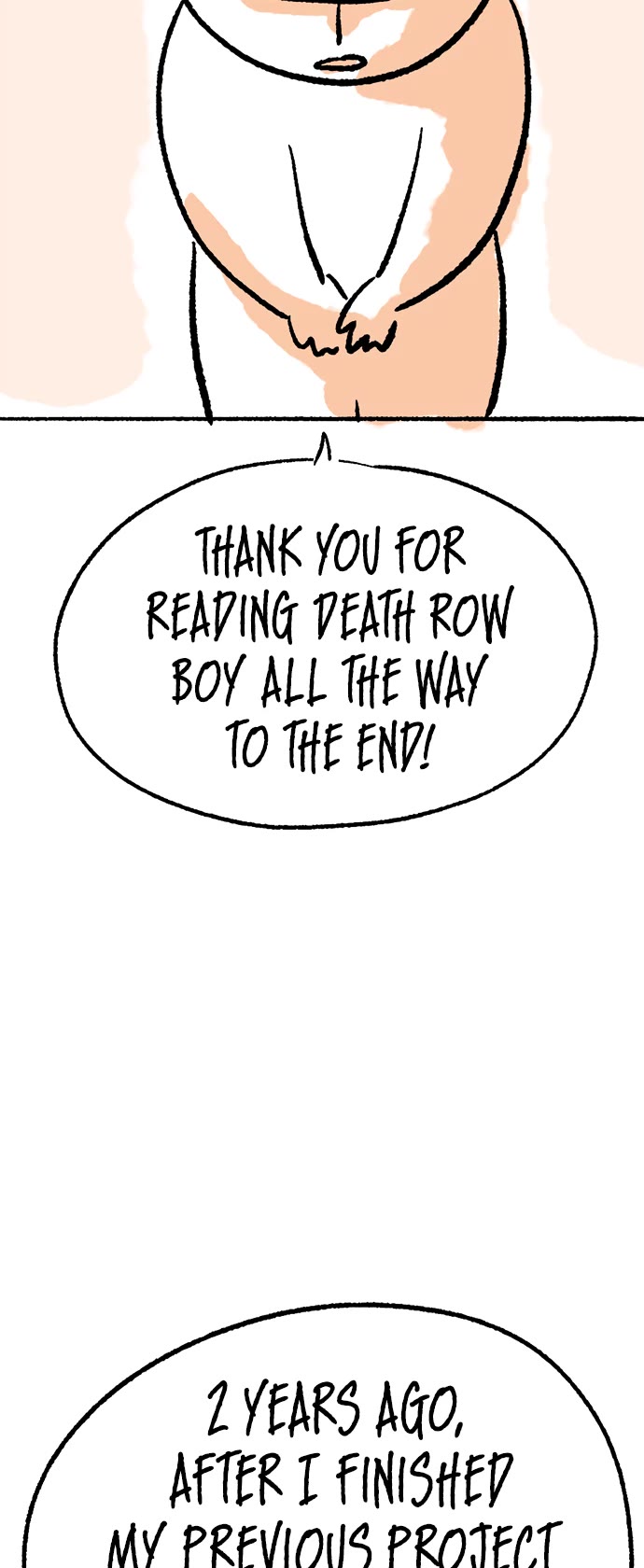 Death Row Boy Chapter 75 page 23 - Chapter 75: Afterword [END]