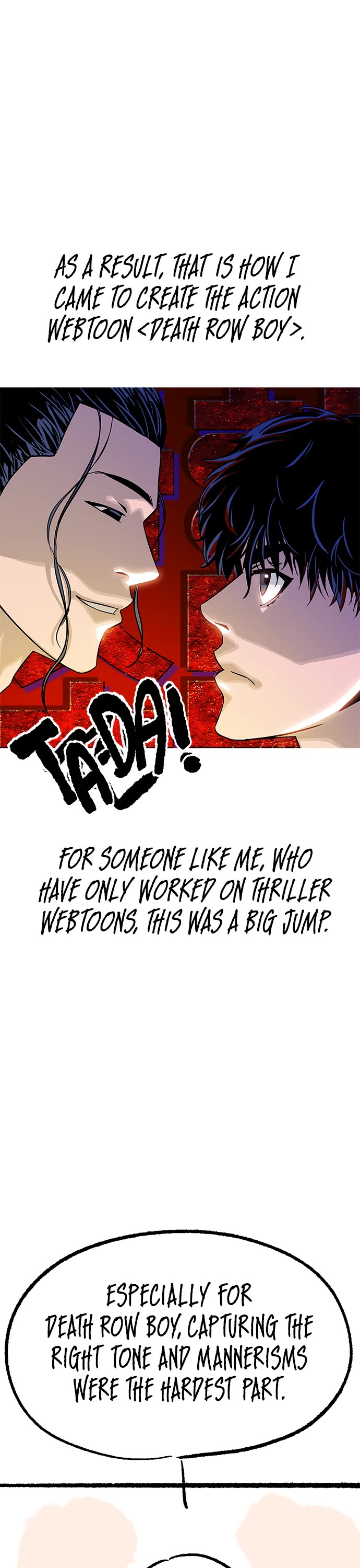 Death Row Boy Chapter 75 page 31 - Chapter 75: Afterword [END]