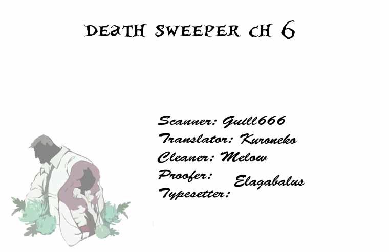 Death Sweeper Chapter 6 page 1 - Chapter 6: The Room of an Otaku (Part 2)