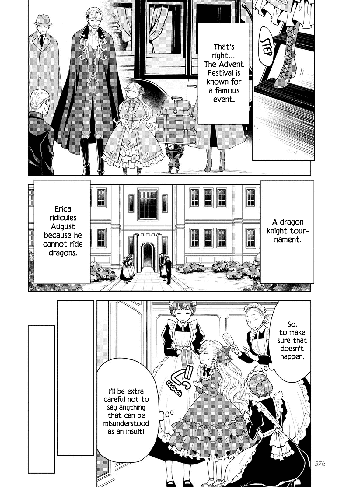Deathbound Duke's Daughter and Seven Noblemen Chapter 14 page 5 - Chapter 14