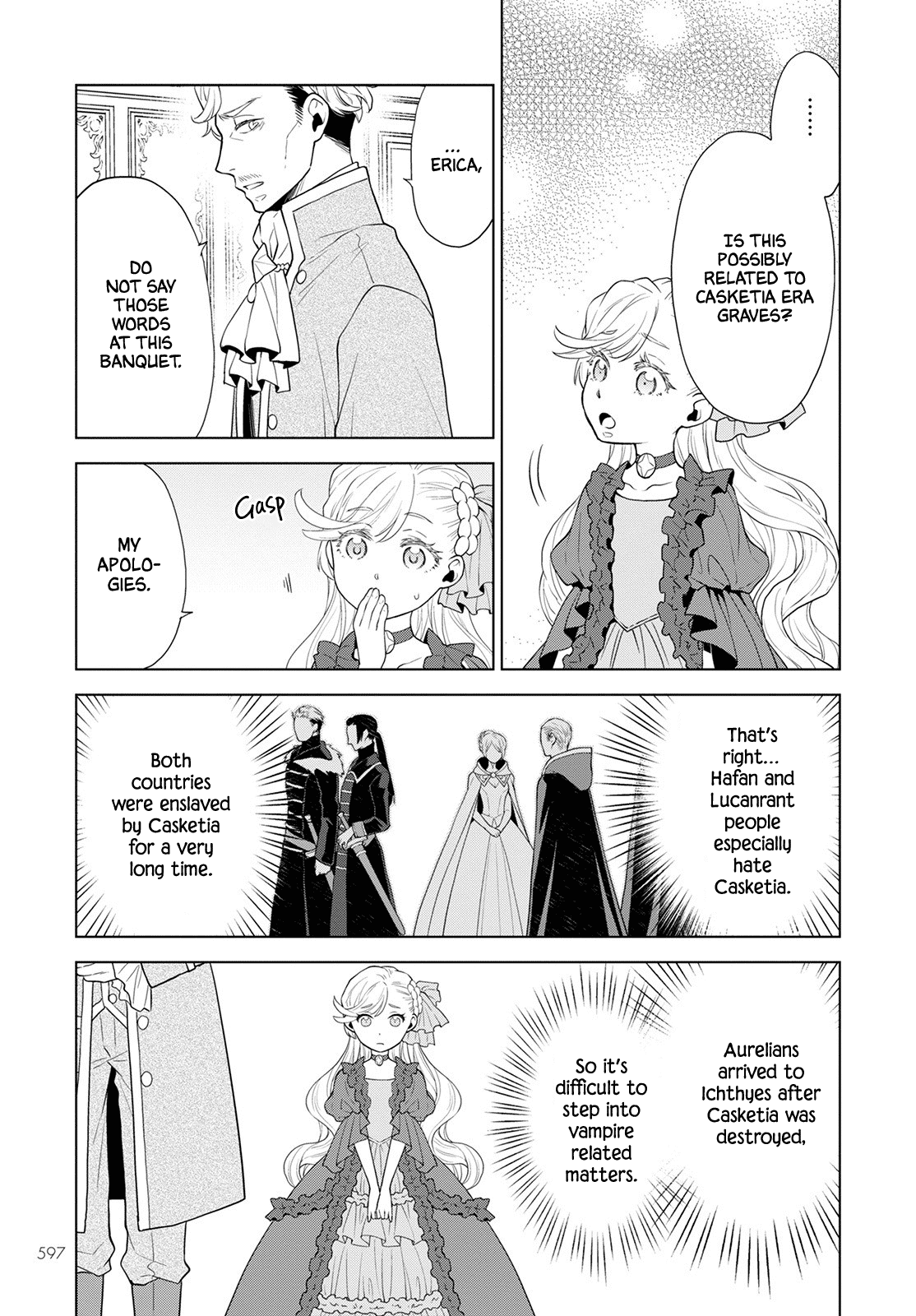Deathbound Duke's Daughter and Seven Noblemen Chapter 15 page 9 - Chapter 15