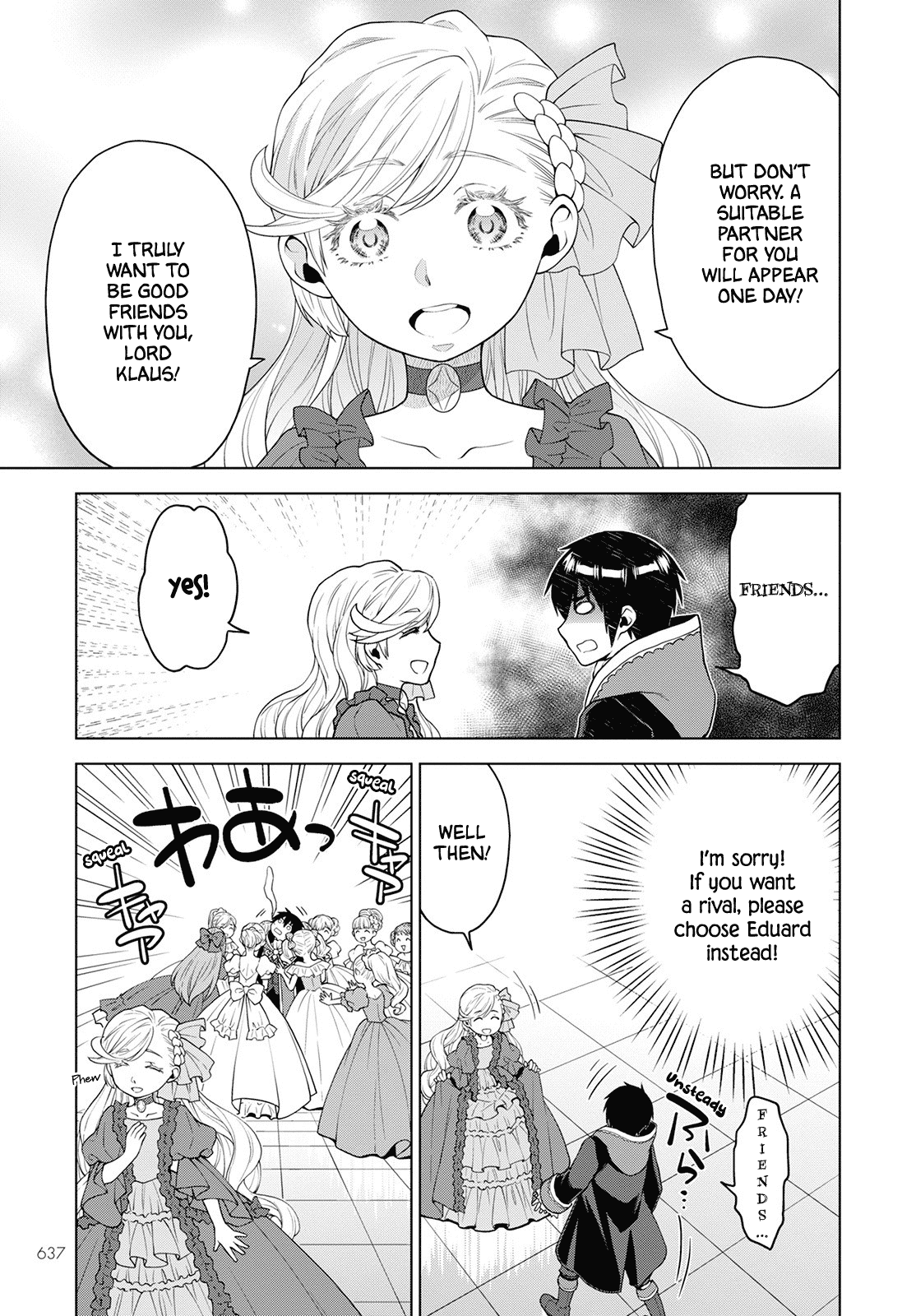 Deathbound Duke's Daughter and Seven Noblemen Chapter 16 page 11 - Chapter 16