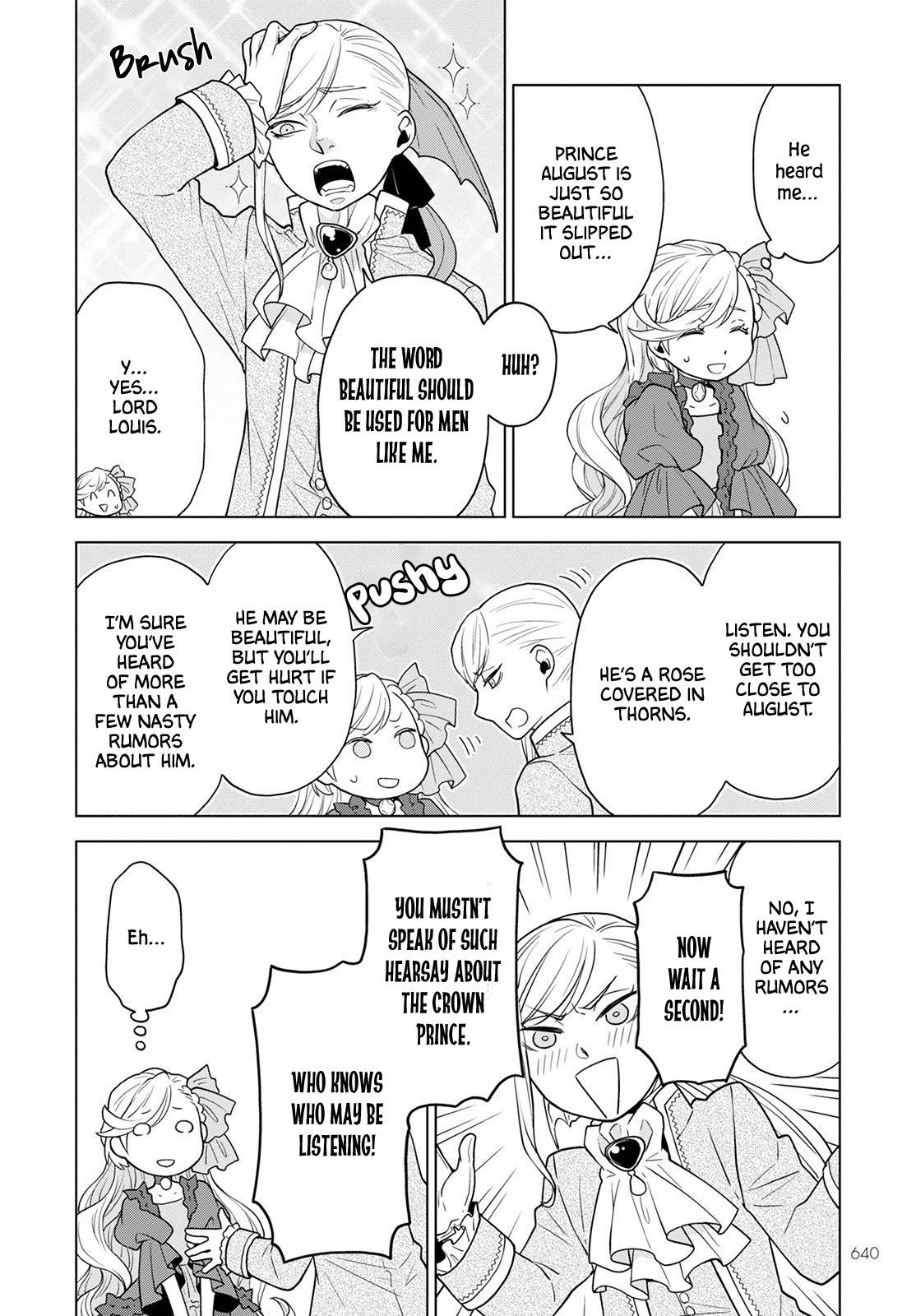 Deathbound Duke's Daughter and Seven Noblemen Chapter 16 page 14 - Chapter 16