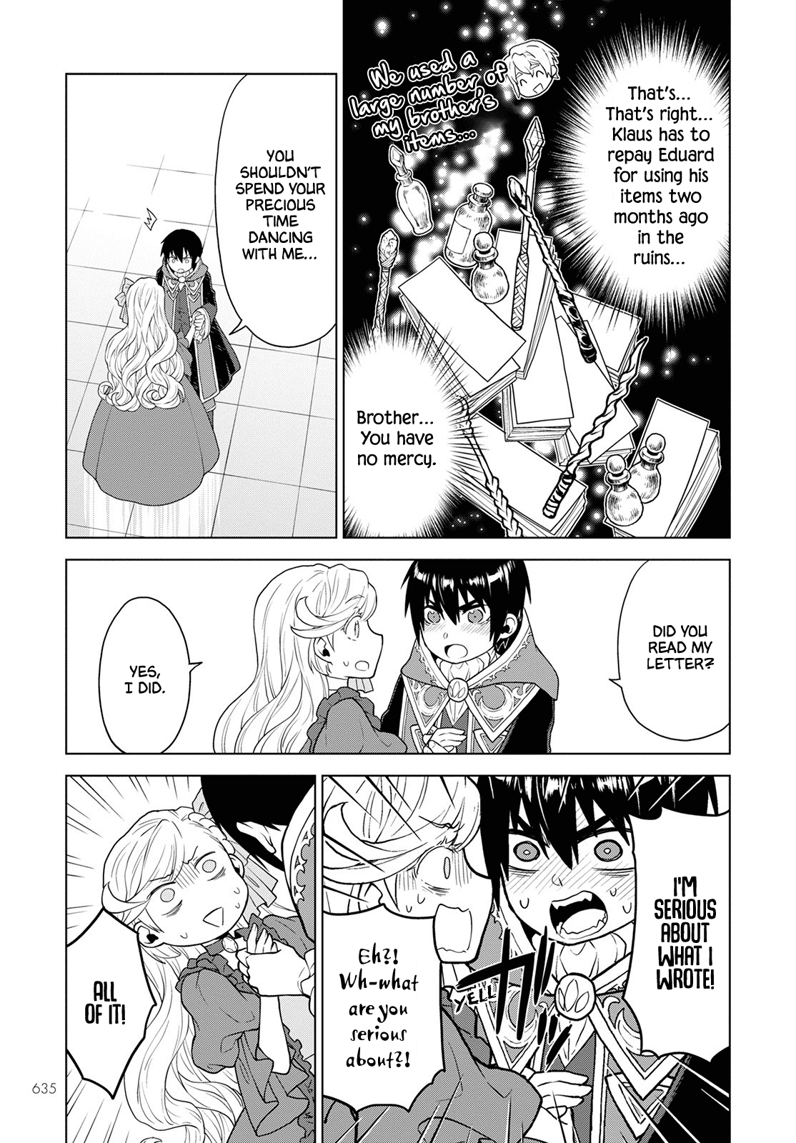 Deathbound Duke's Daughter and Seven Noblemen Chapter 16 page 9 - Chapter 16