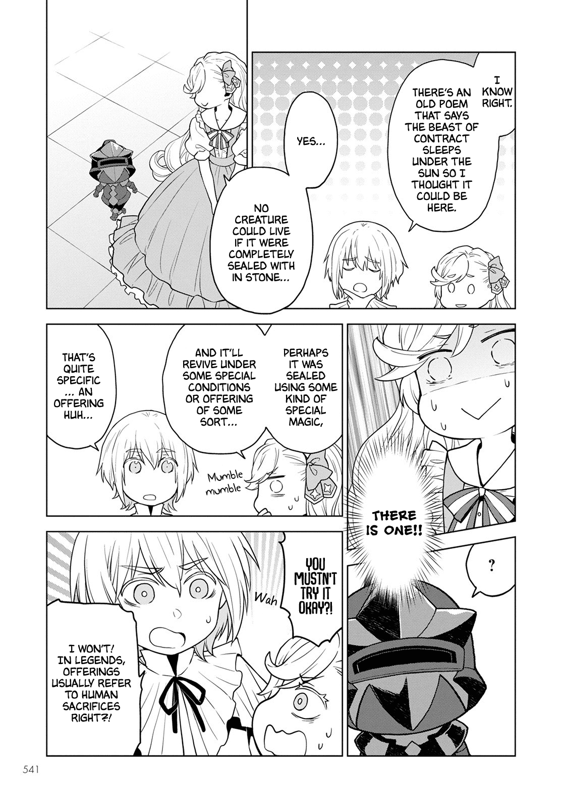 Deathbound Duke's Daughter and Seven Noblemen Chapter 18 page 11 - Chapter 18