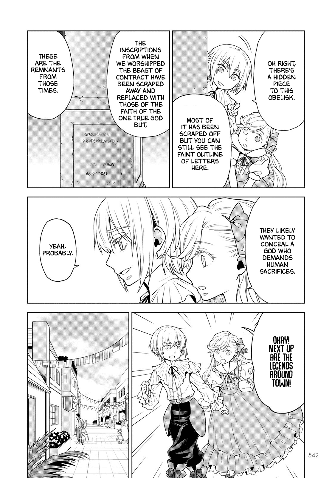Deathbound Duke's Daughter and Seven Noblemen Chapter 18 page 12 - Chapter 18
